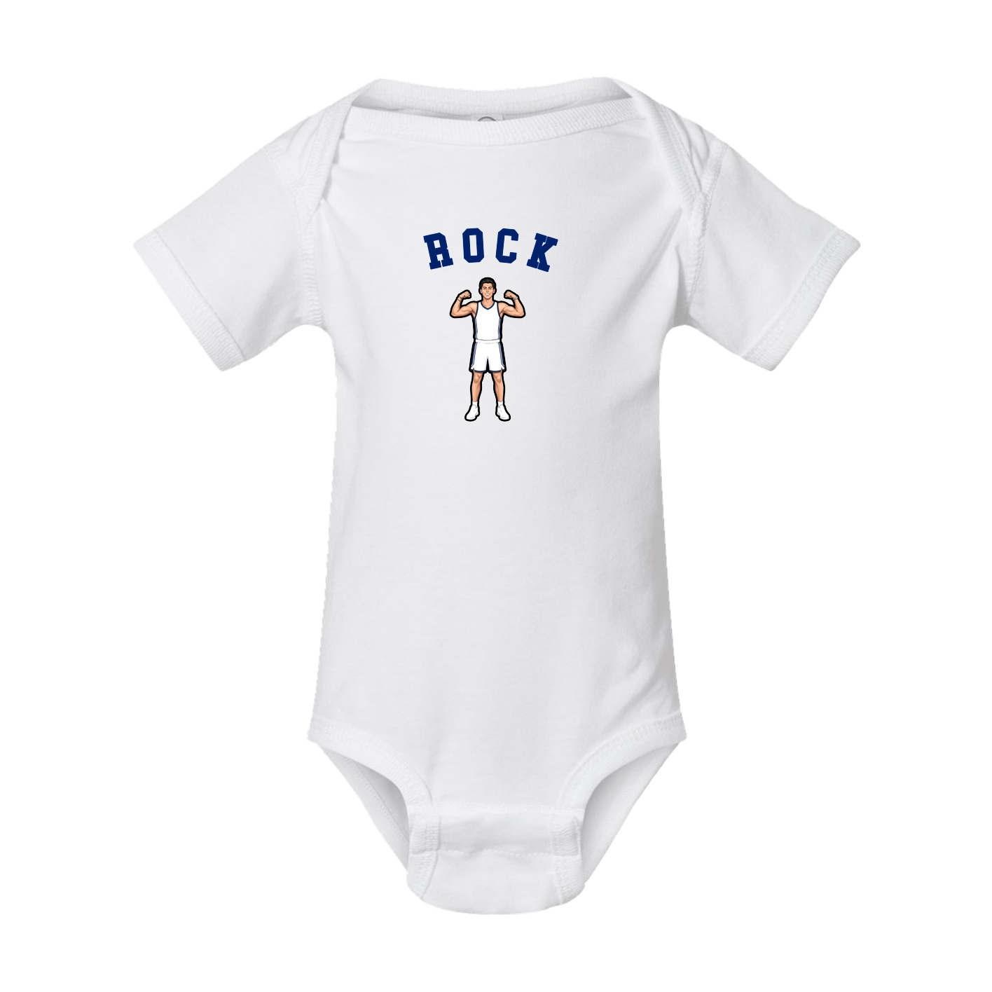 Baby Onesie — Shirsey Arch in White
