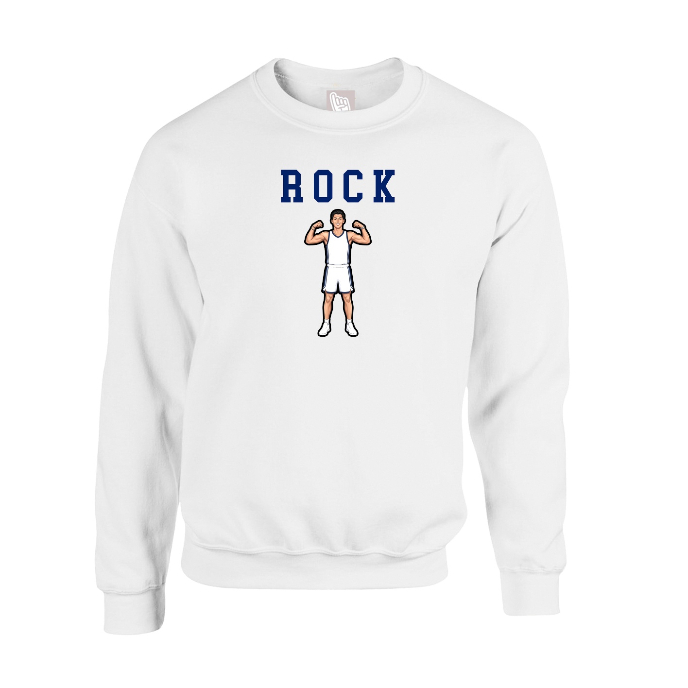 Fleece Crew — Shirsey in White