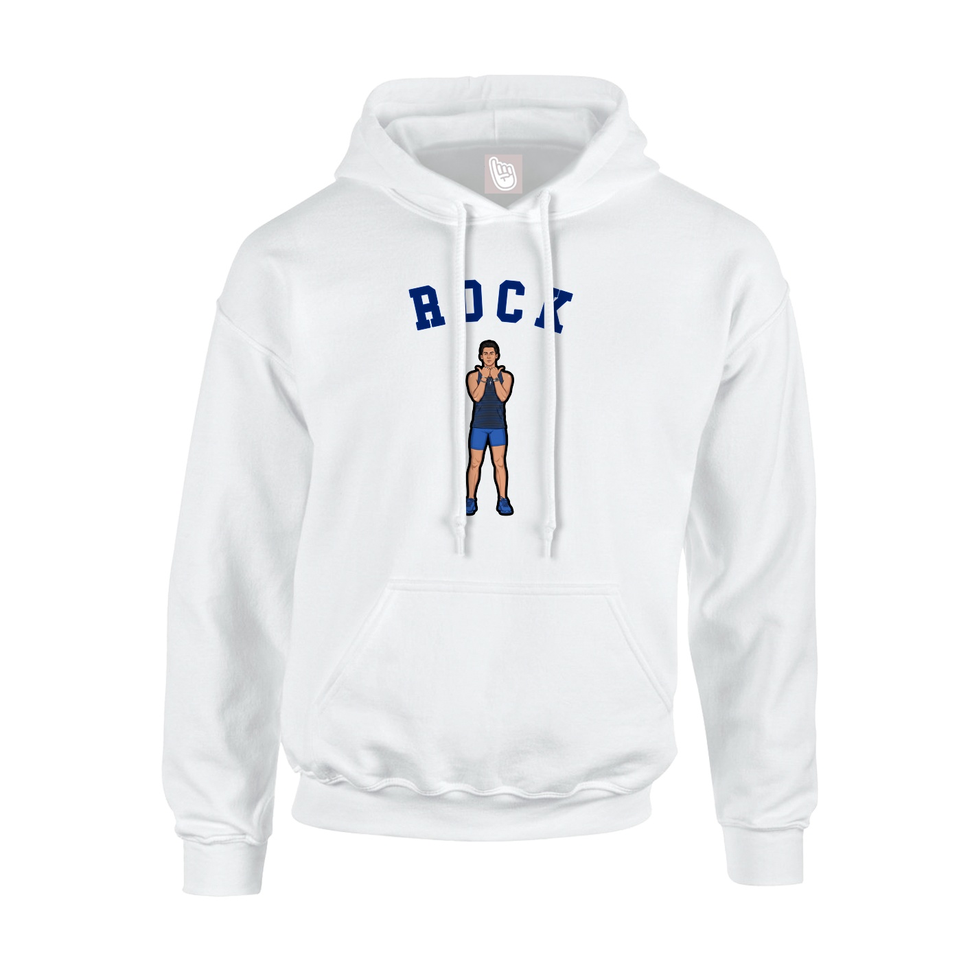 Hoodie — Shirsey Arch in White