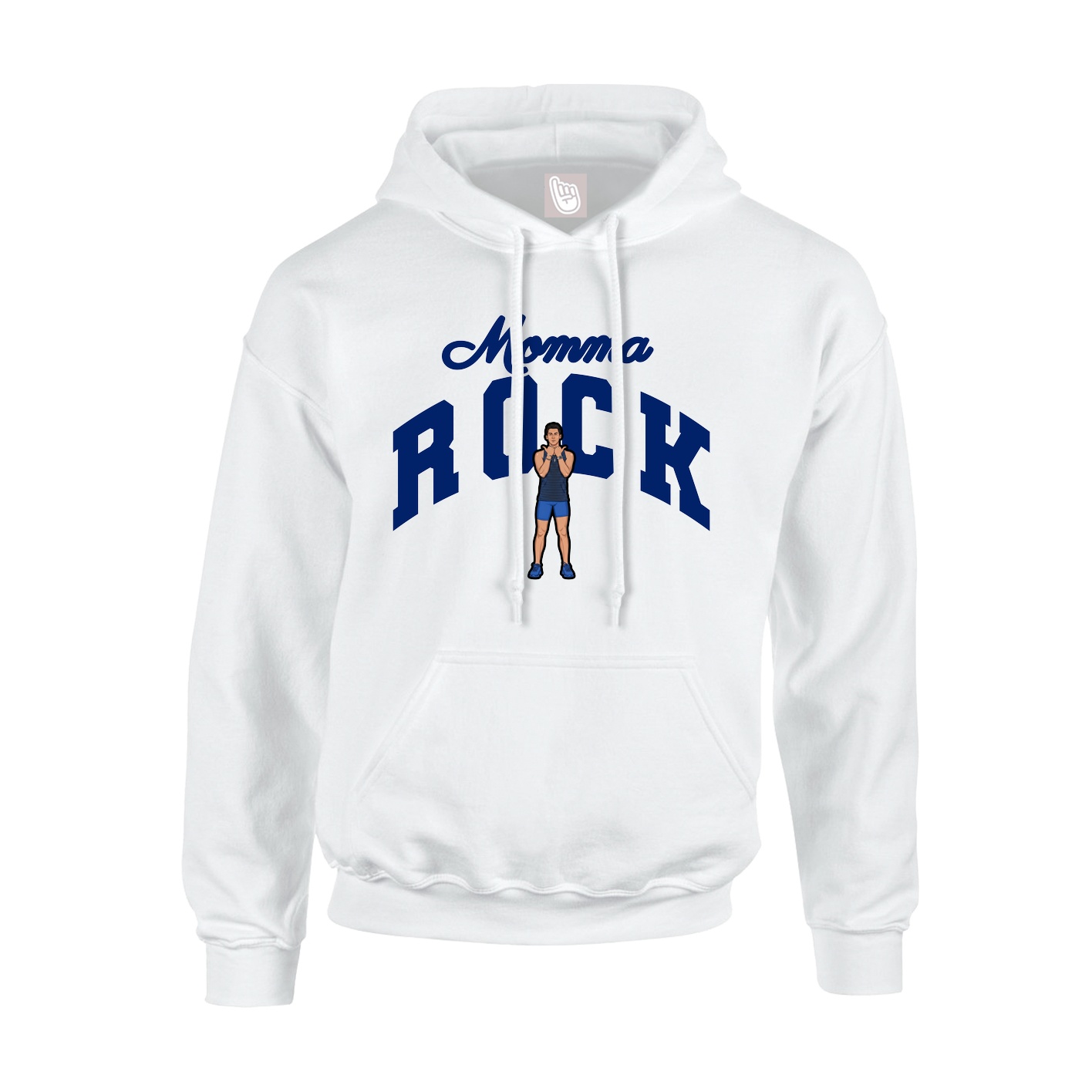 Hoodie — Mothers Day Arch in White