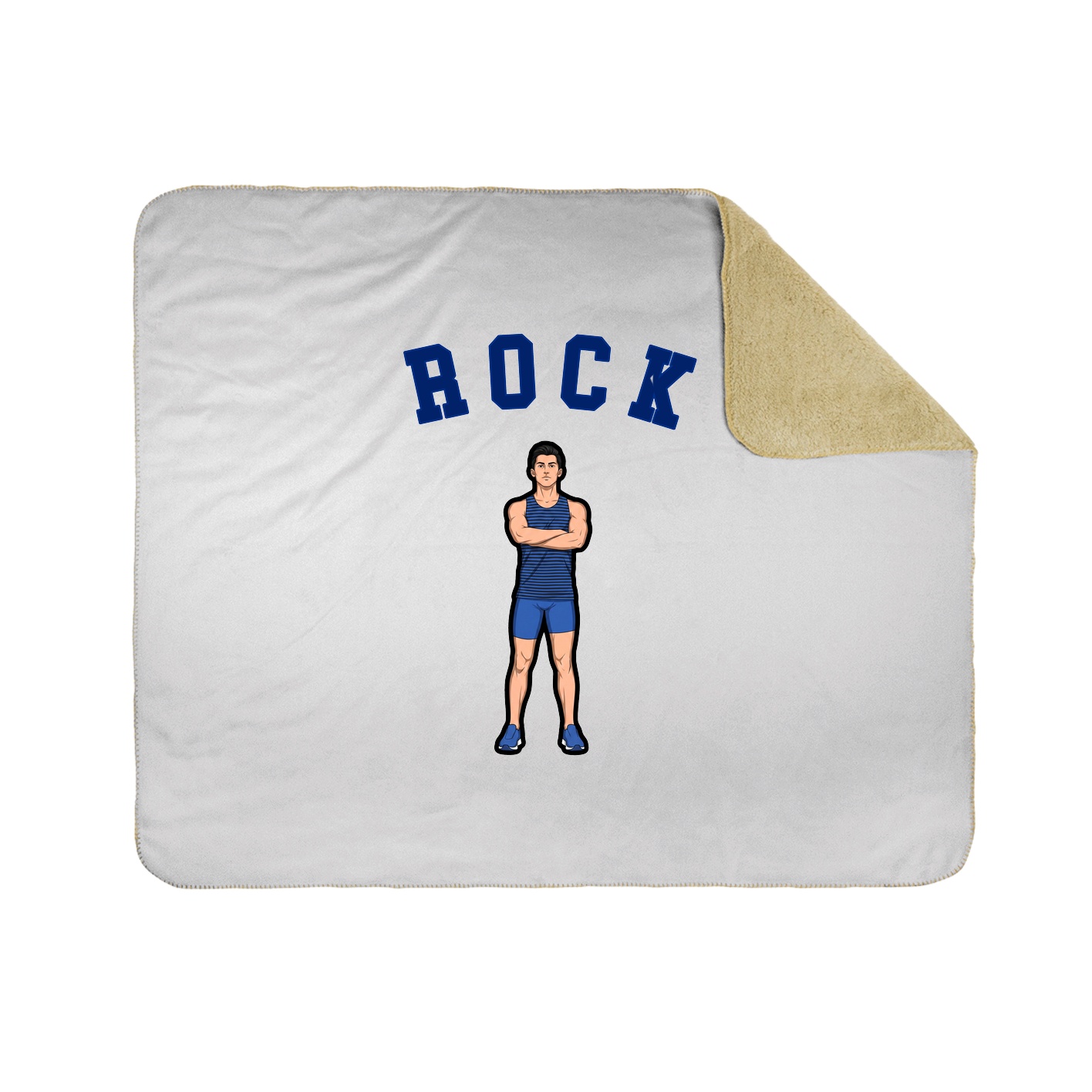 Throw Blanket — Shirsey Arch in White
