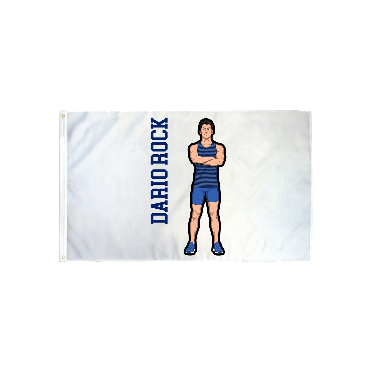 3x5 Flag — Name Vertical in Classic