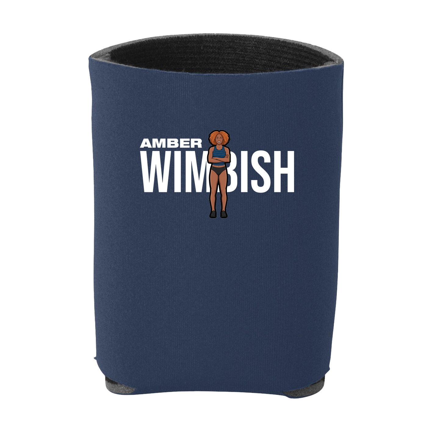 Can Holder — Player Name in Navy