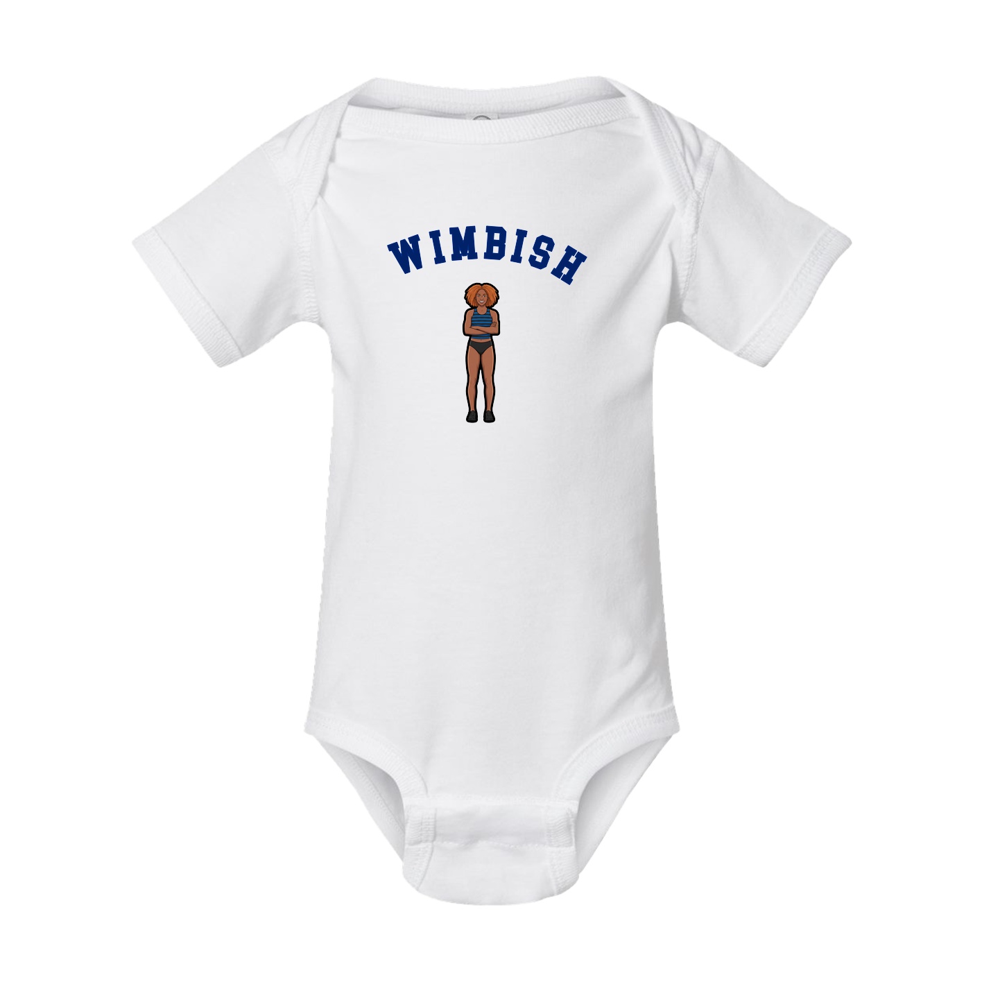 Baby Onesie — Shirsey Arch in White