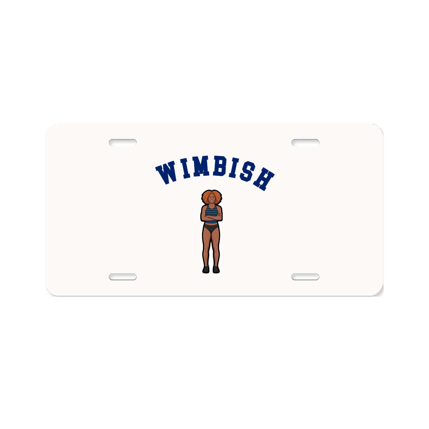 License Plate — Shirsey Arch in Classic