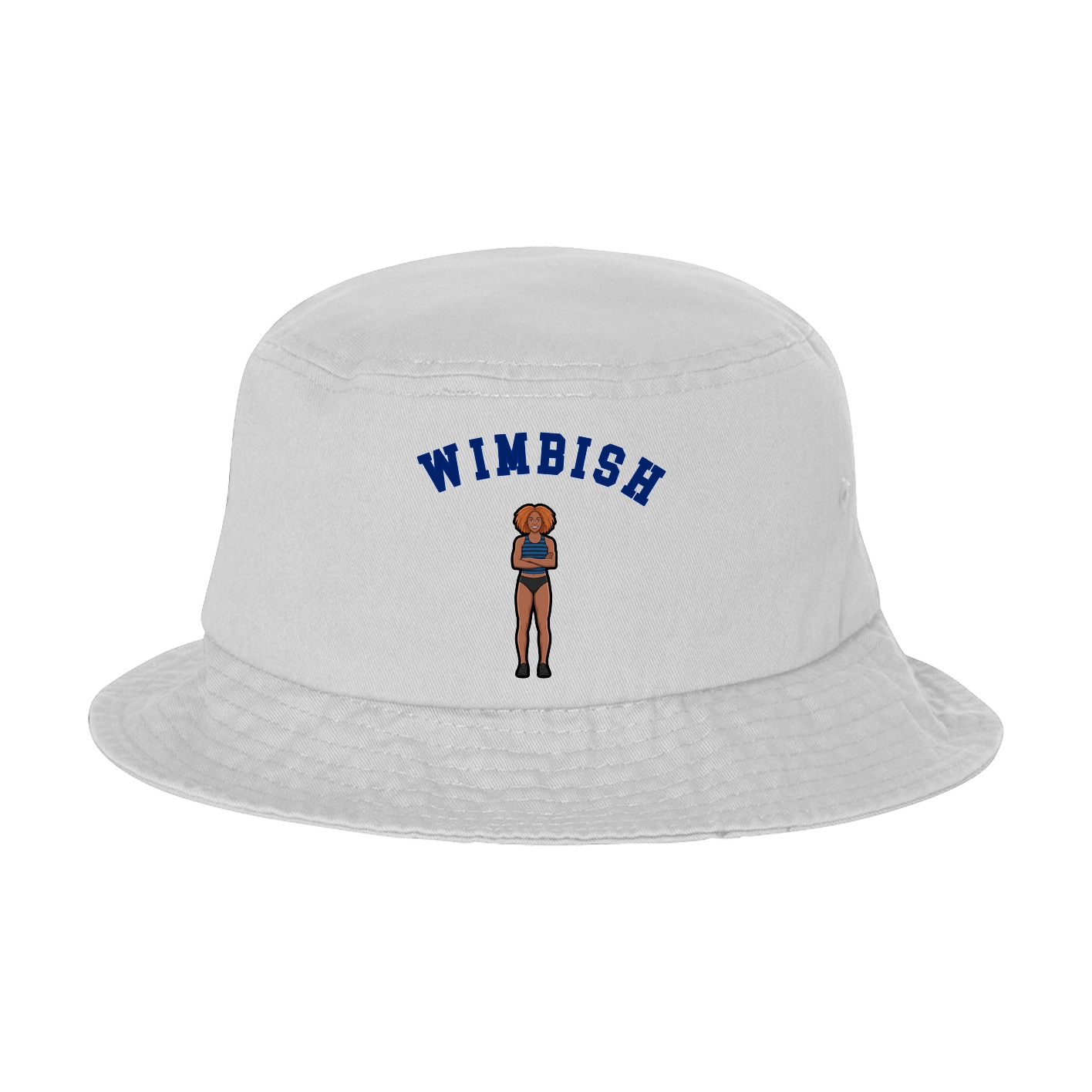 Bucket Cap — Shirsey Arch in White
