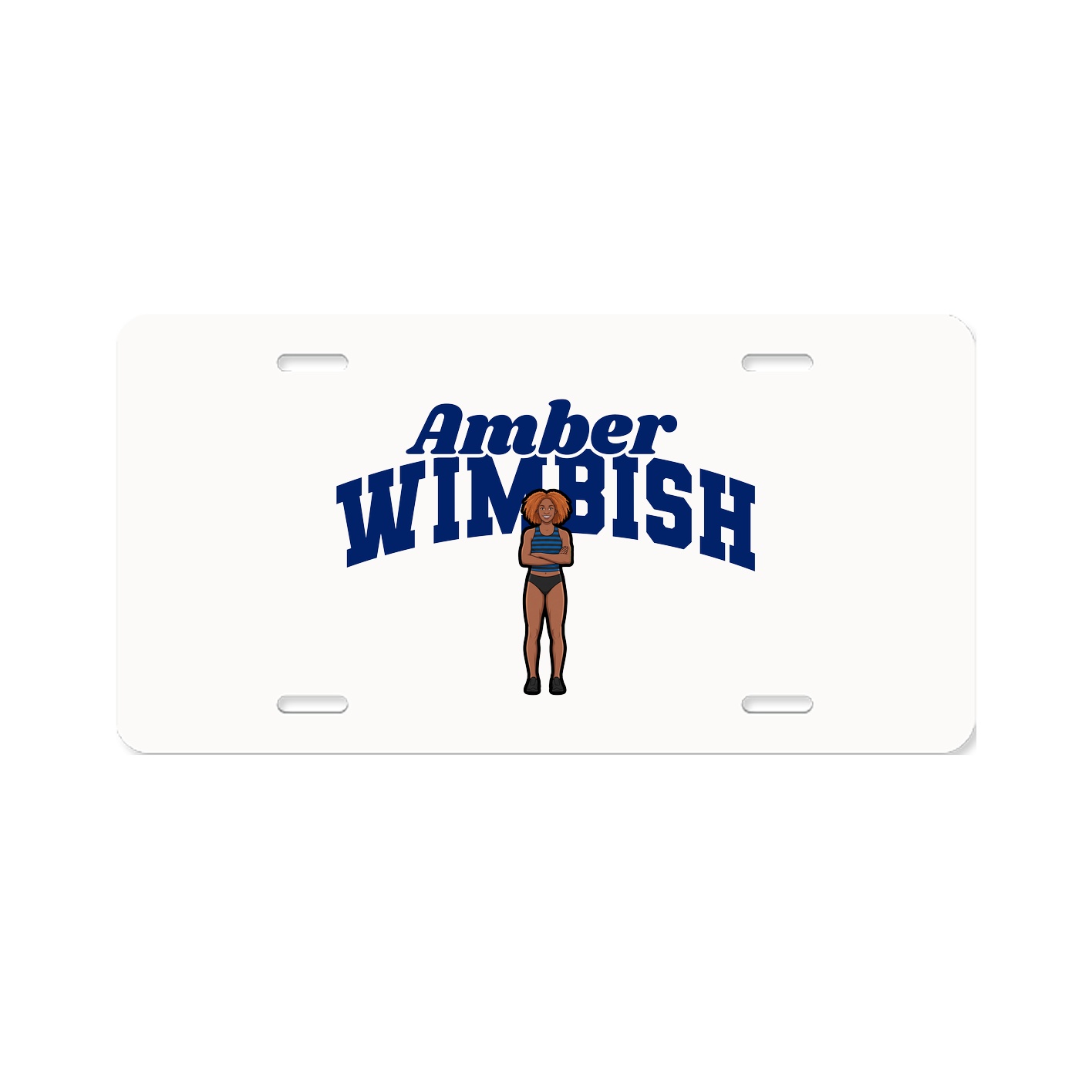 License Plate — Signature Arch in Classic