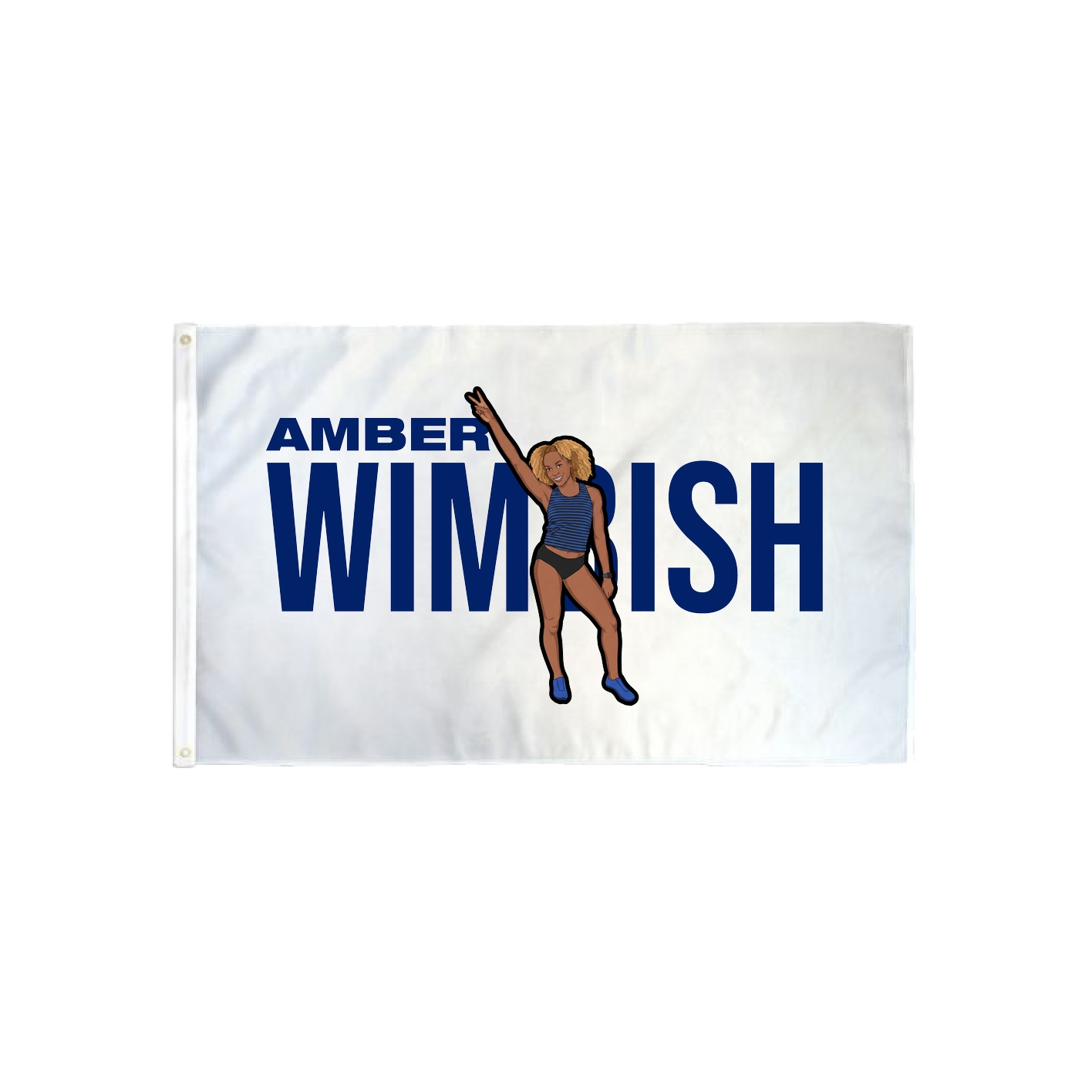 3x5 Flag — Player Name in Classic