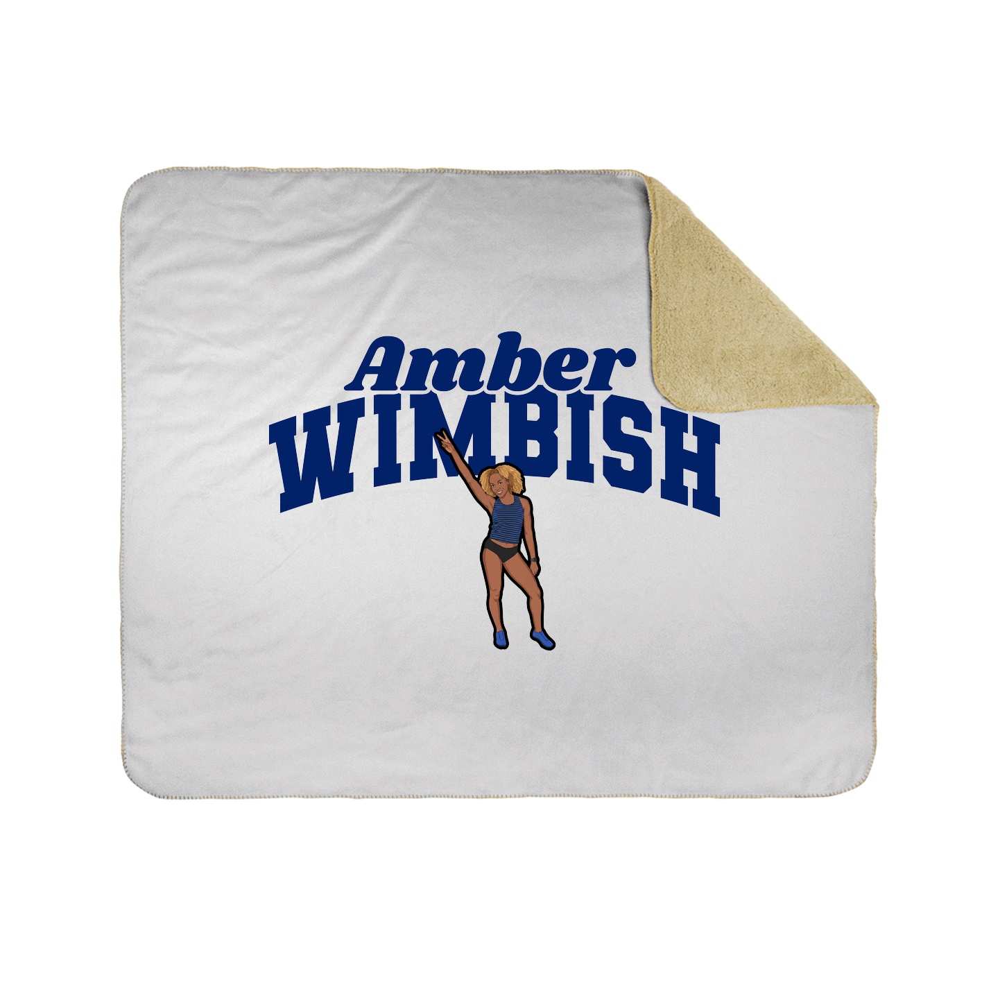 Throw Blanket — Signature Arch in White