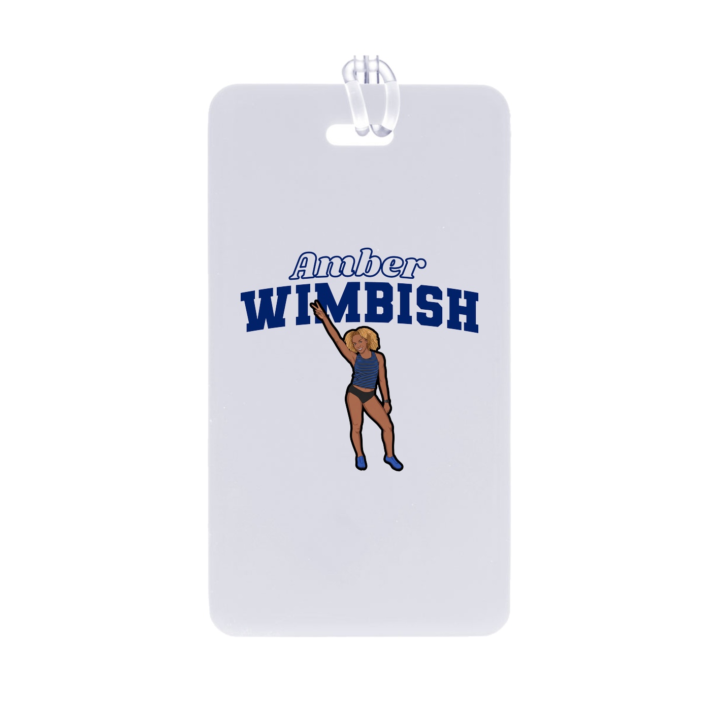 Bag Tag — Name Arch in Classic