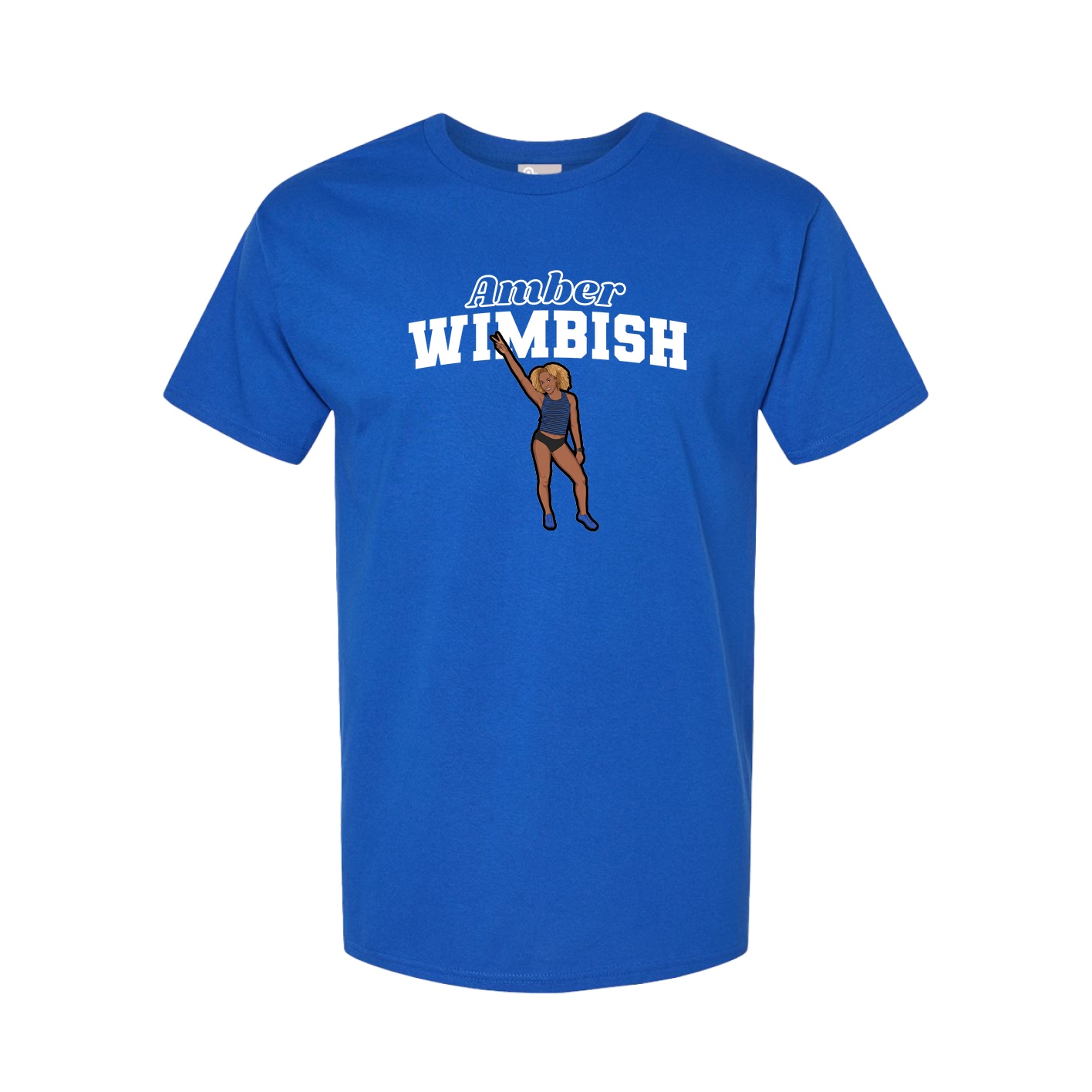 Tee — Name Arch in Royal