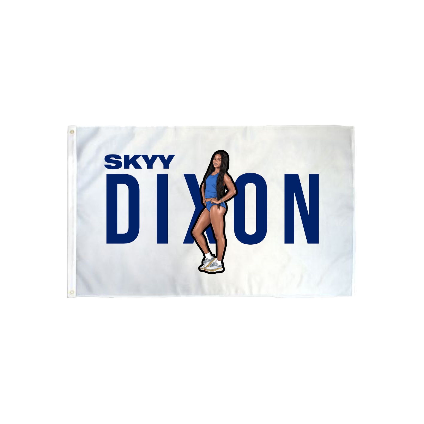 3x5 Flag — Player Name in Classic