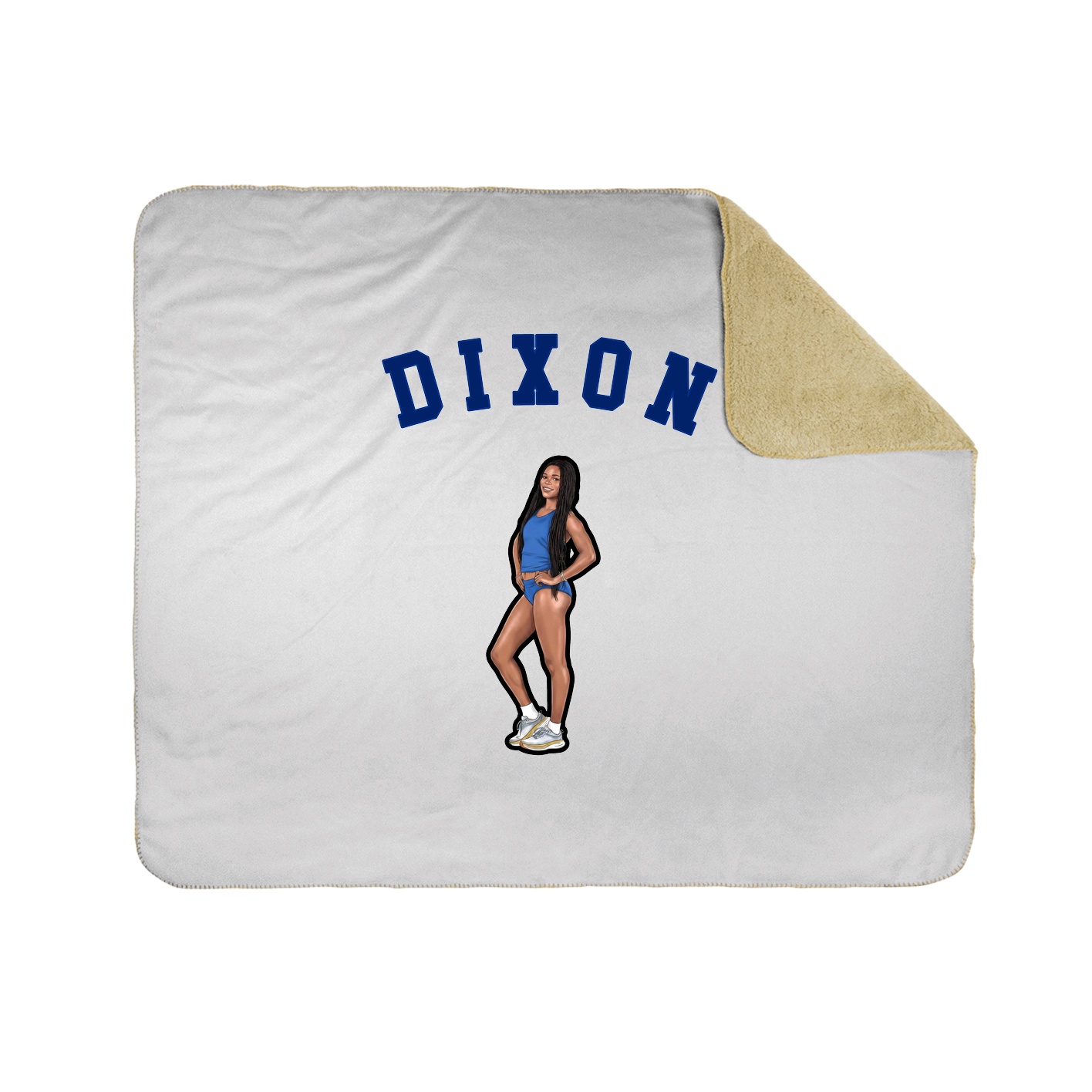 Throw Blanket — Shirsey Arch in White