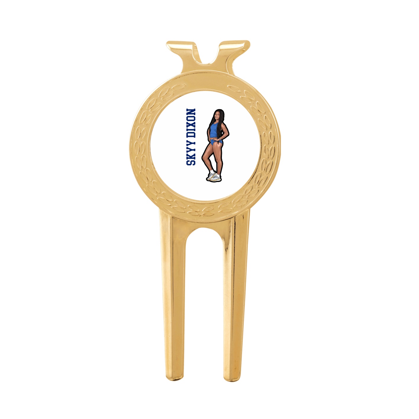 Divot Tool with Ball Marker — Name Vertical in Classic
