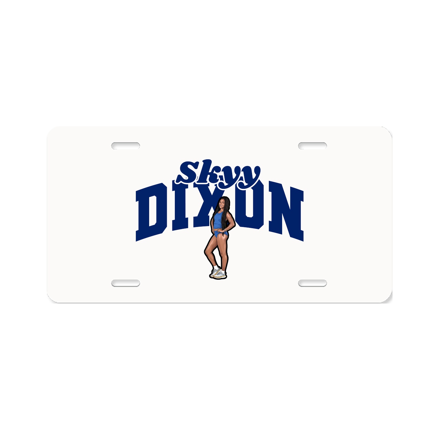 License Plate — Signature Arch in Classic