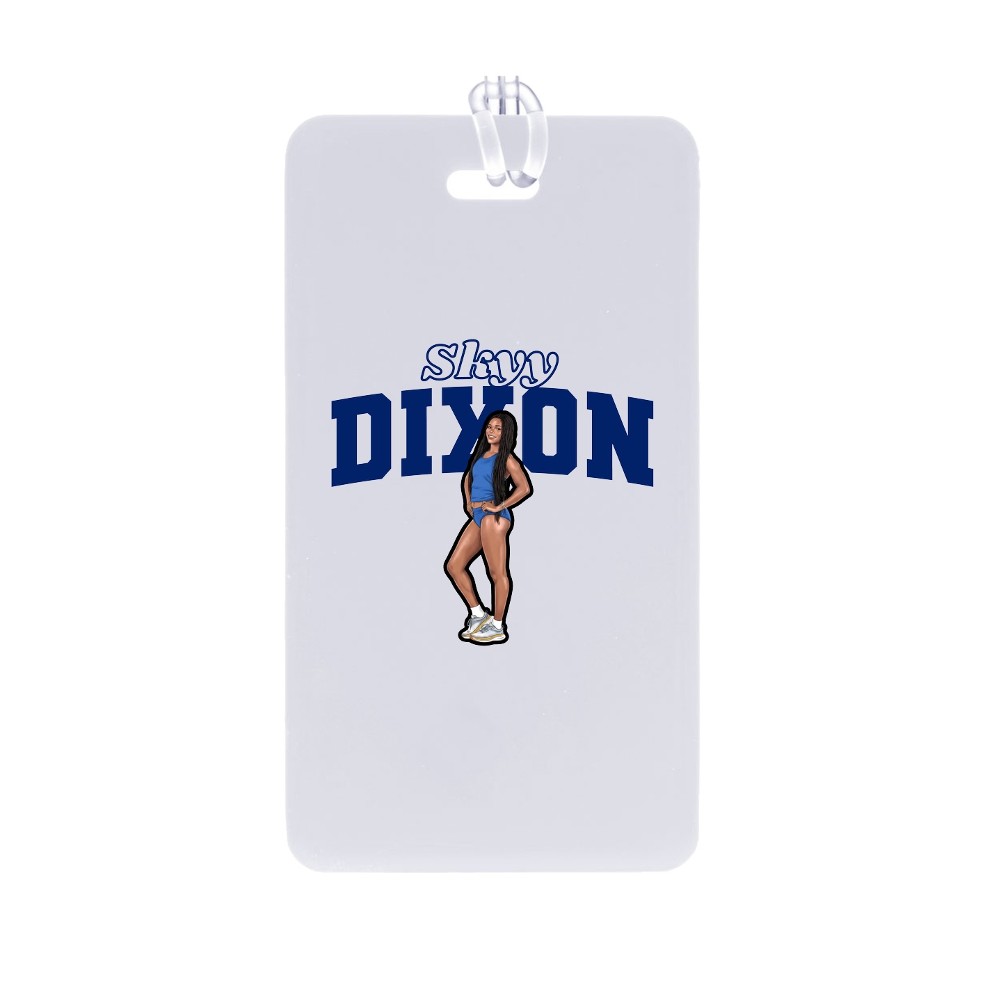 Bag Tag — Name Arch in Classic
