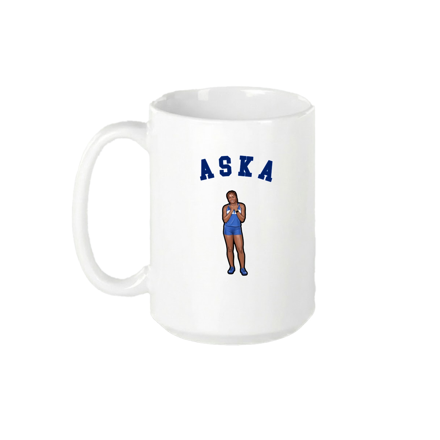 15oz Coffee Mug — Shirsey Arch in White