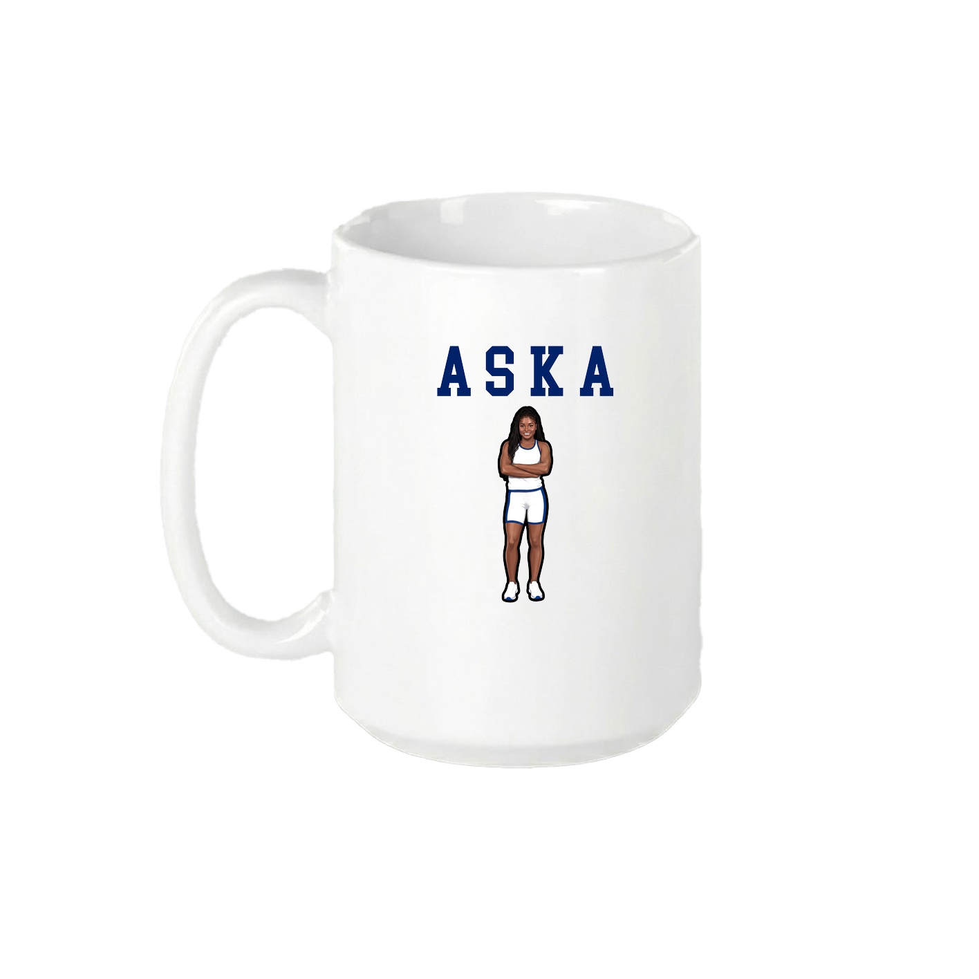 15oz Coffee Mug — Shirsey in White
