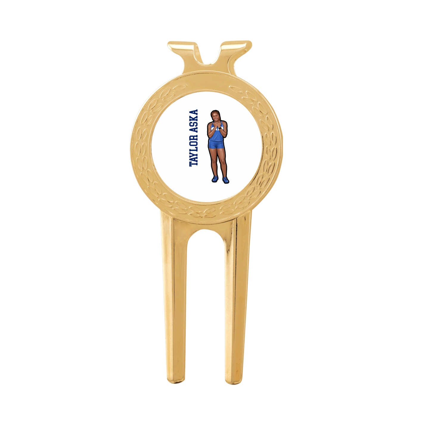 Divot Tool with Ball Marker — Name Vertical in Classic