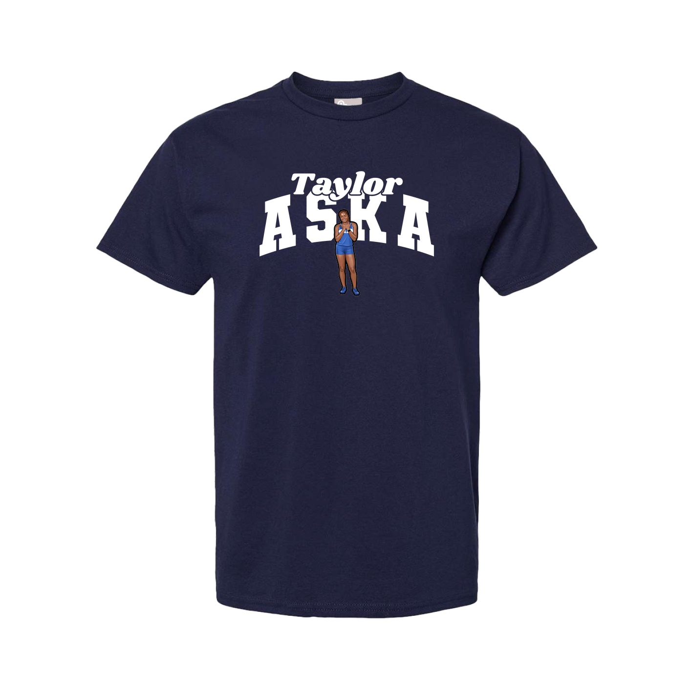 Youth Tee — Signature Arch in Navy