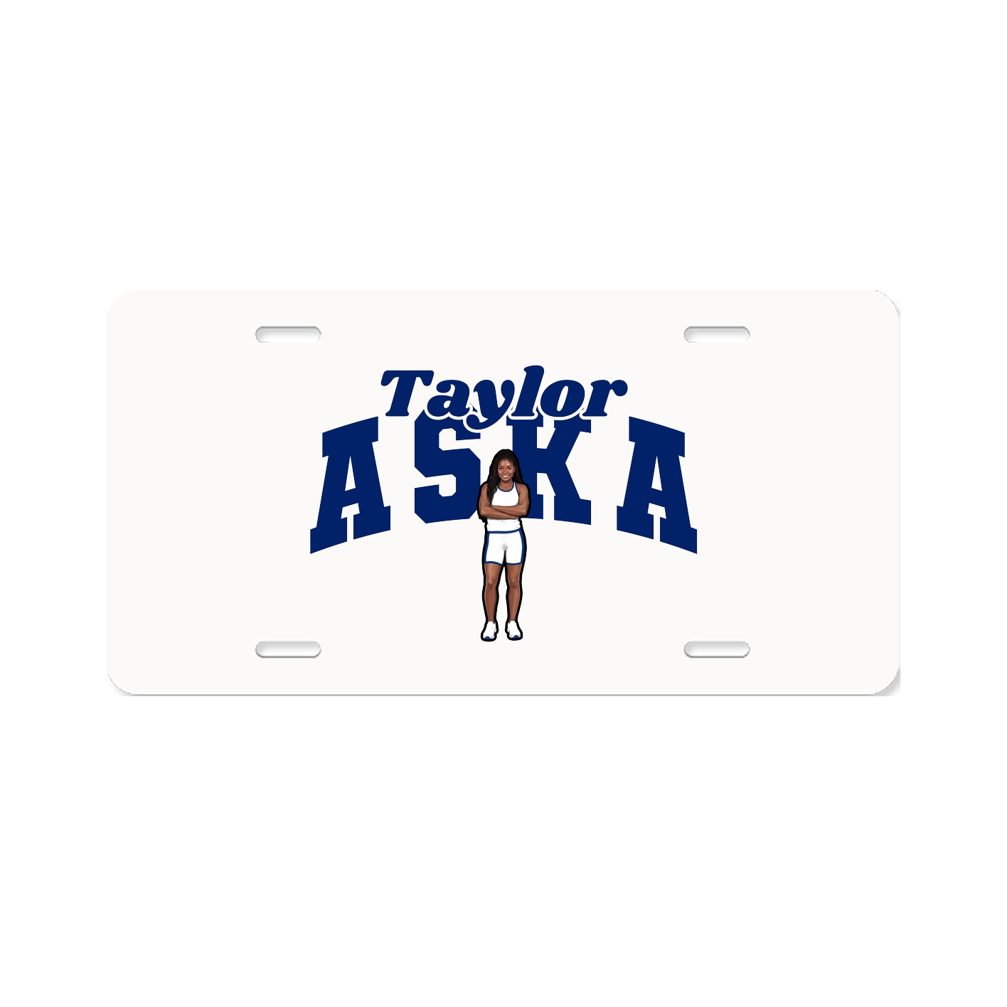License Plate — Signature Arch in Classic