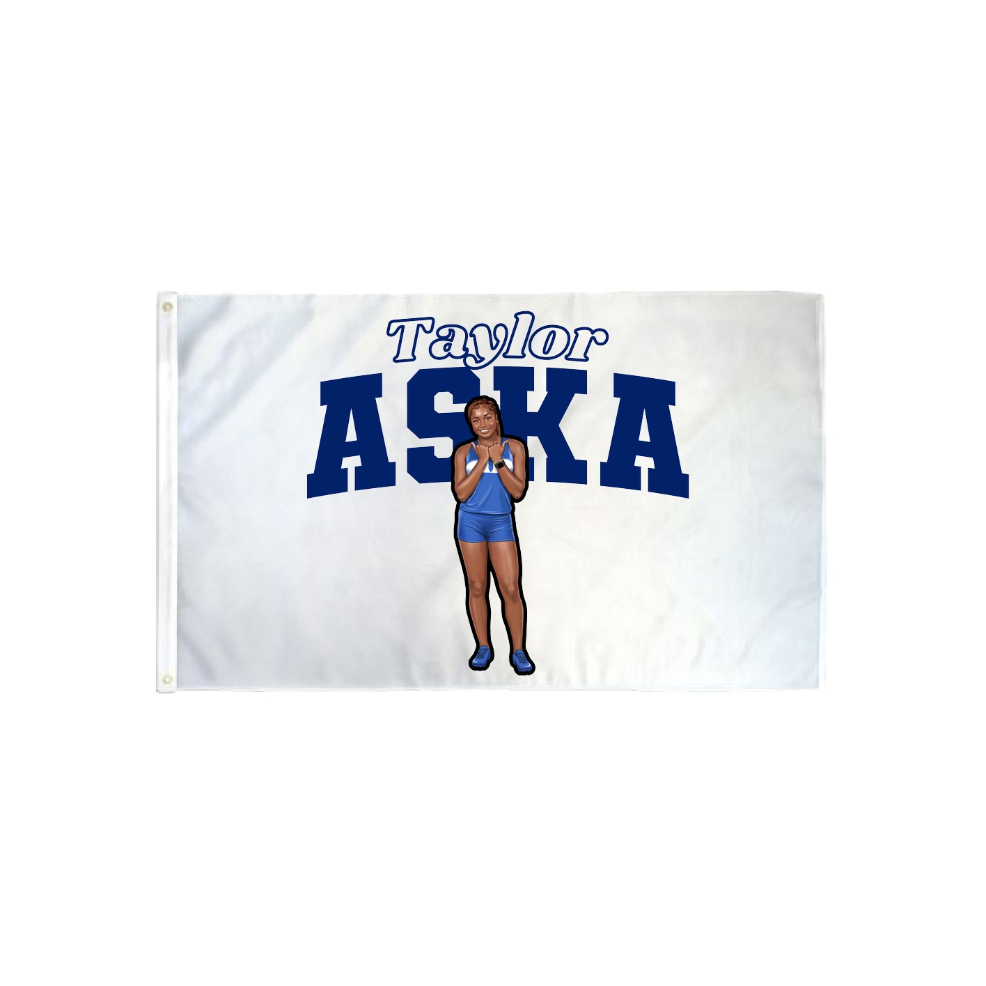 3x5 Flag — Name Arch in Classic