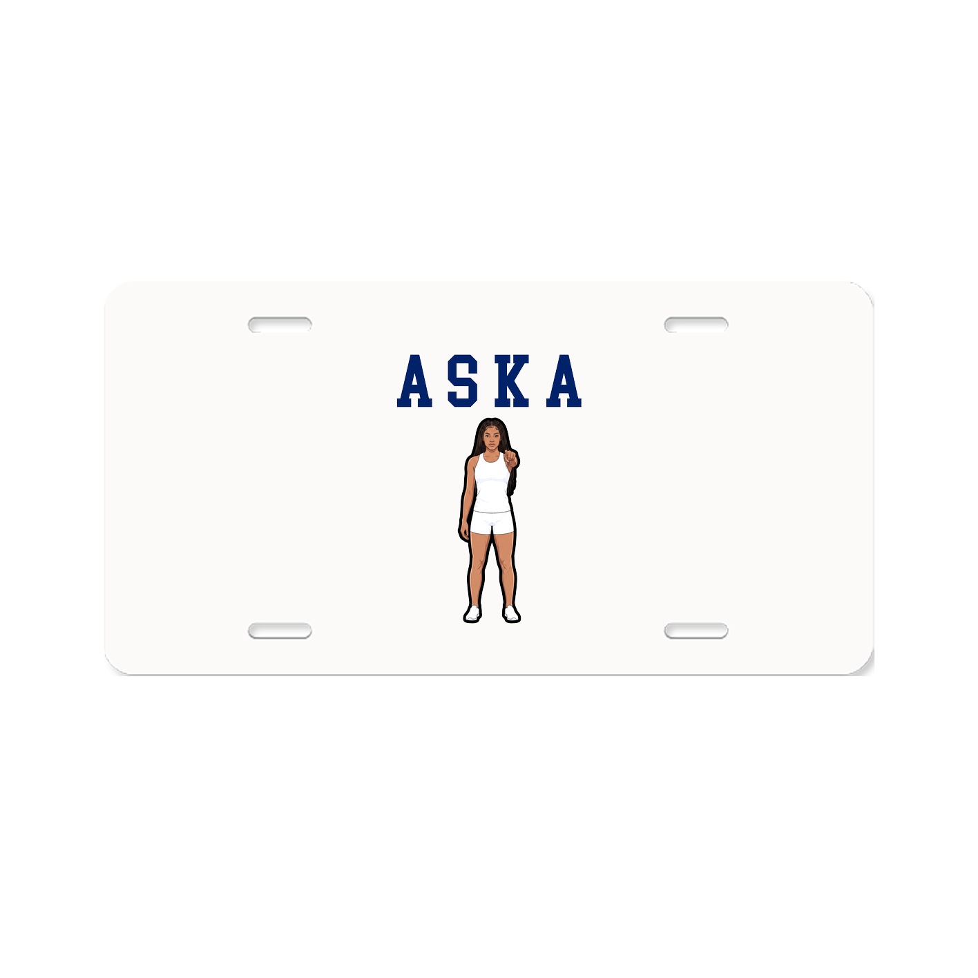License Plate — Shirsey in Classic