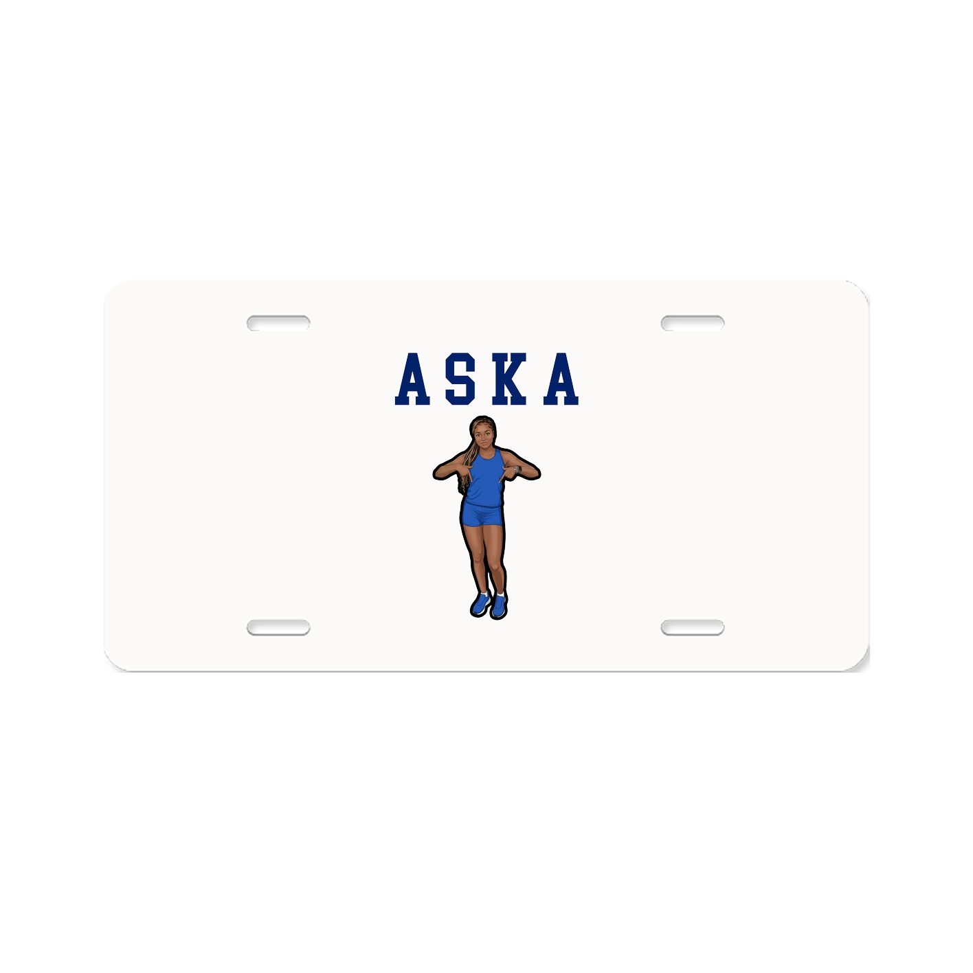 License Plate — Shirsey in Classic