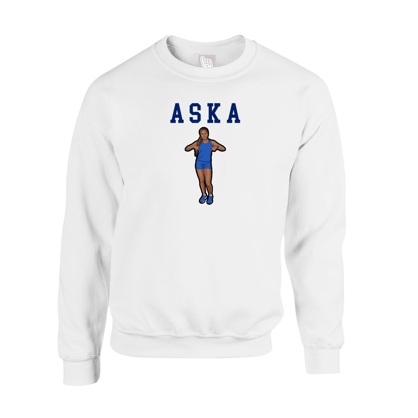 Fleece Crew — Shirsey in White