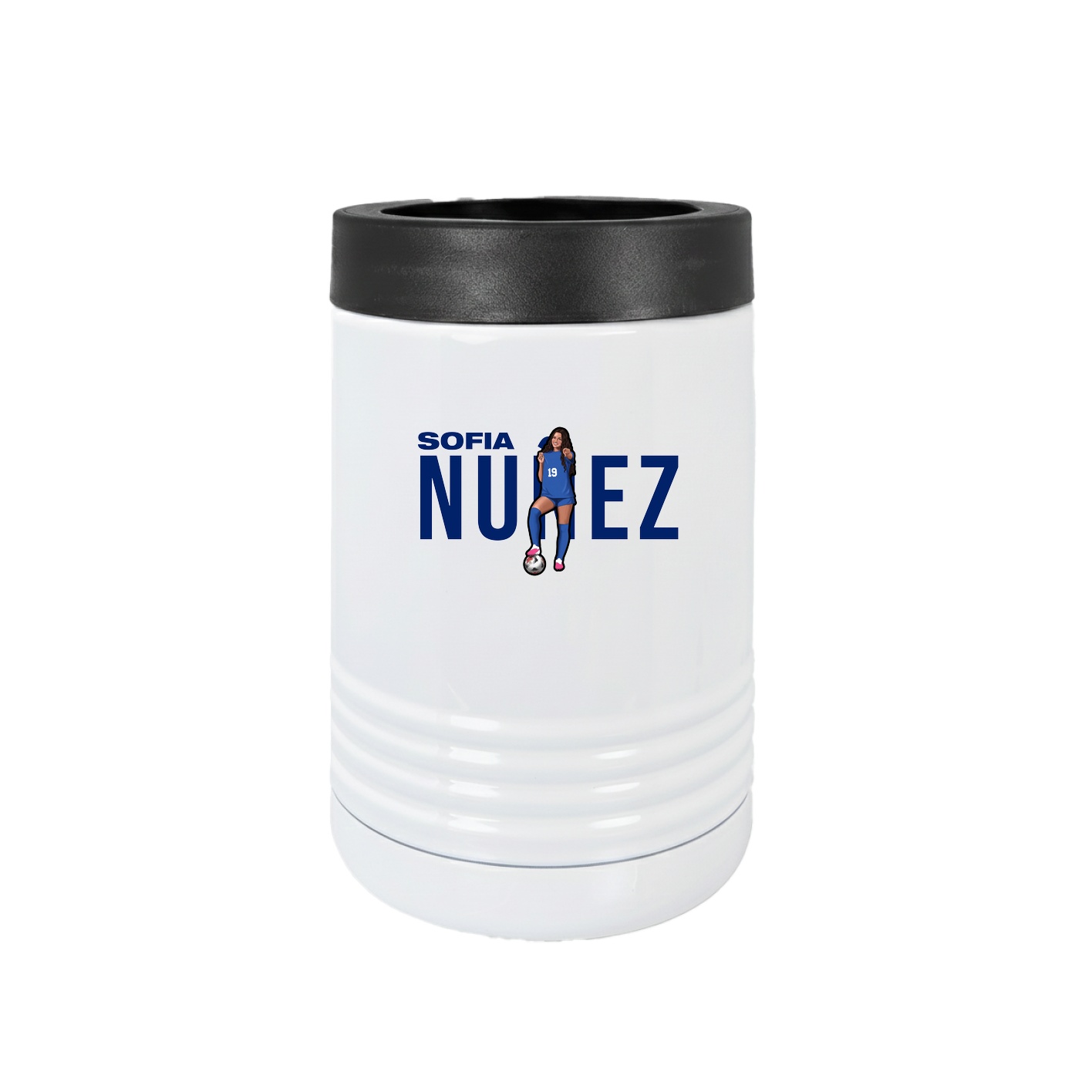 Beverage Holder — Player Name in White