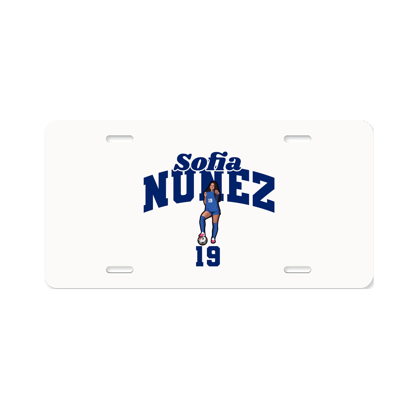 License Plate — Signature Arch in Classic