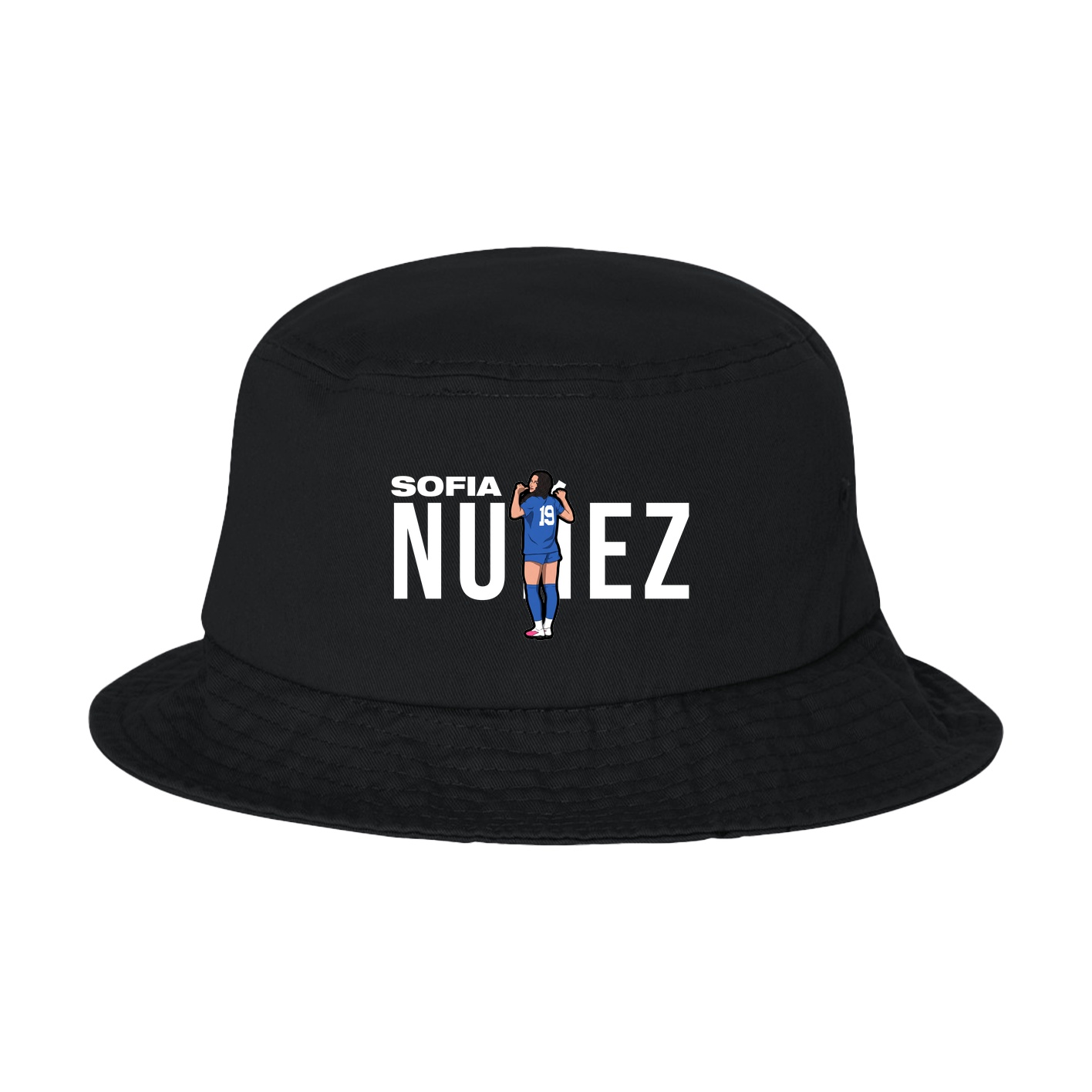 Bucket Cap — Player Name in Black