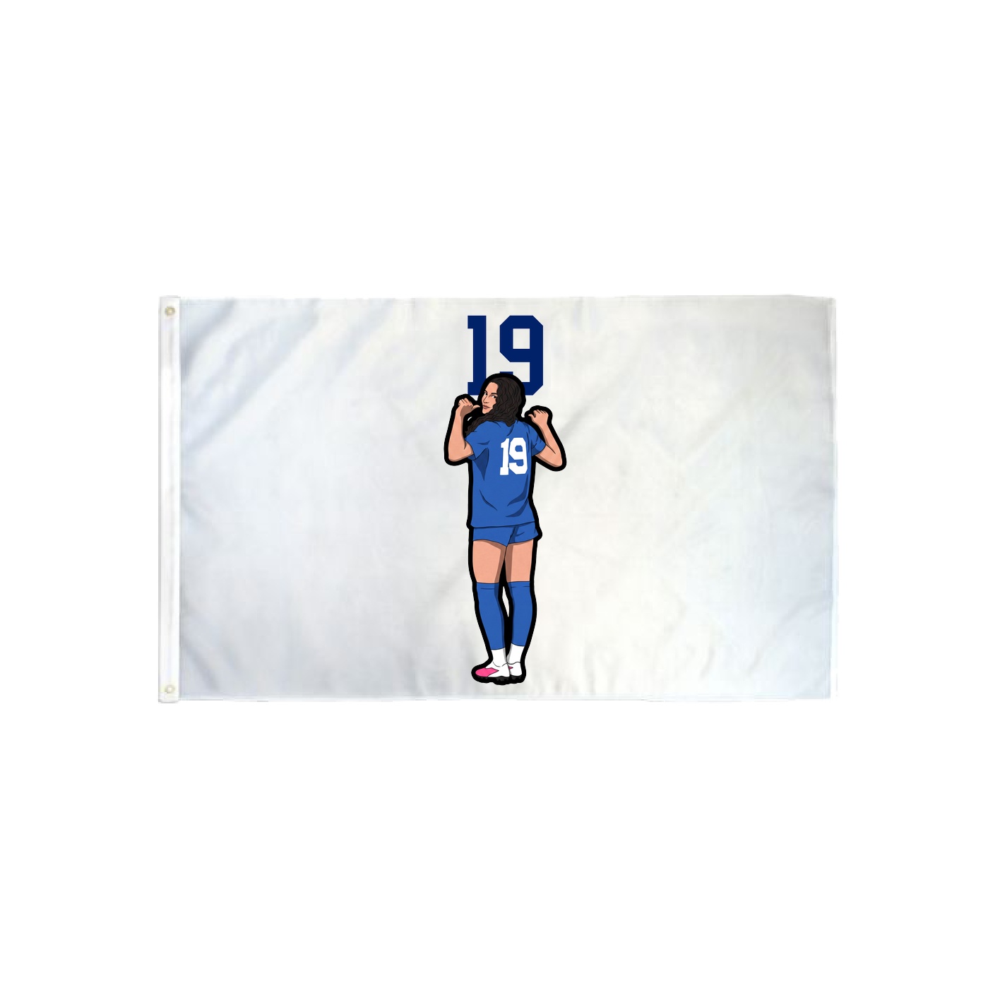 3x5 Flag — Number Top in Classic