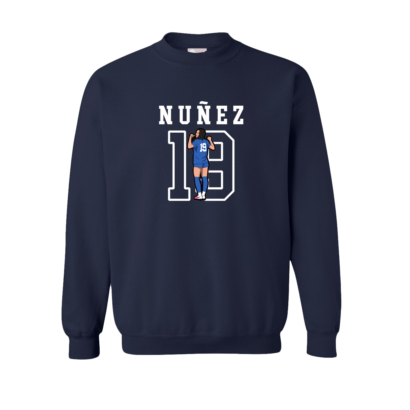 Fleece Crew — Shirsey in Navy
