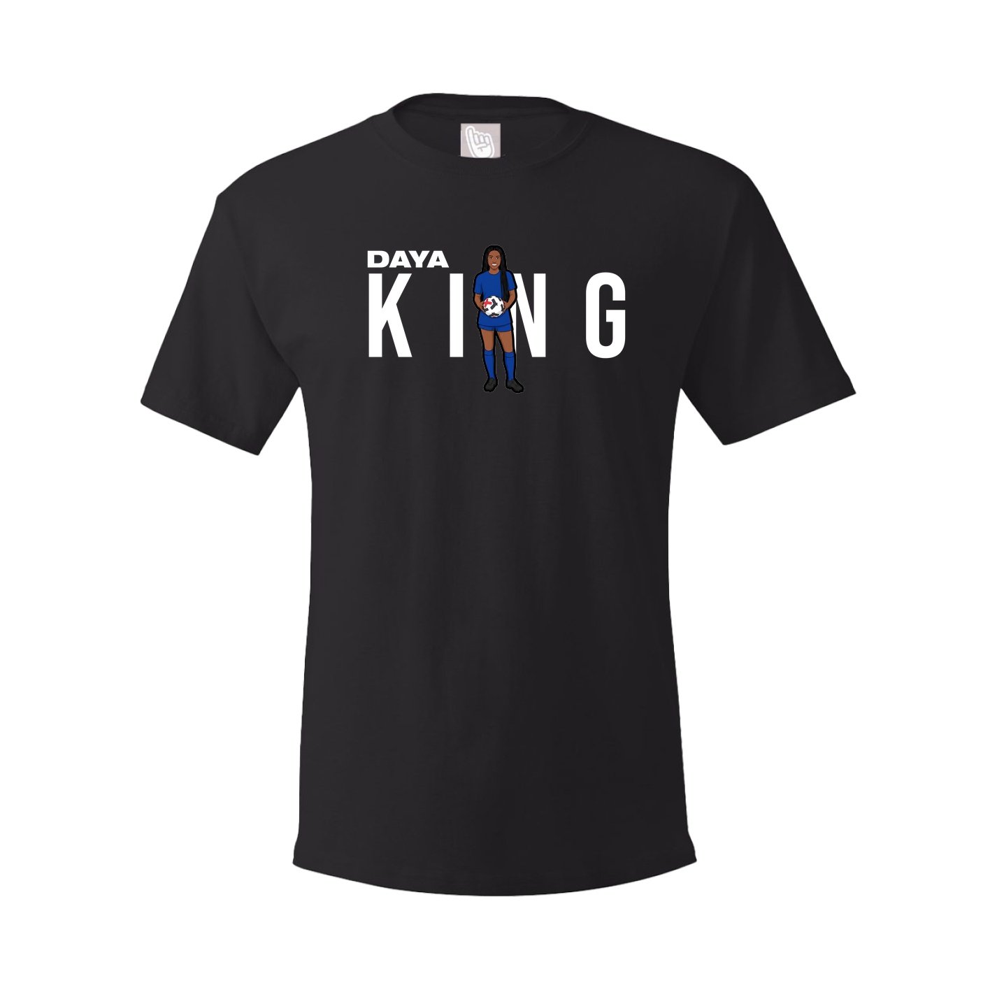 Youth Tee — Player Name in Black
