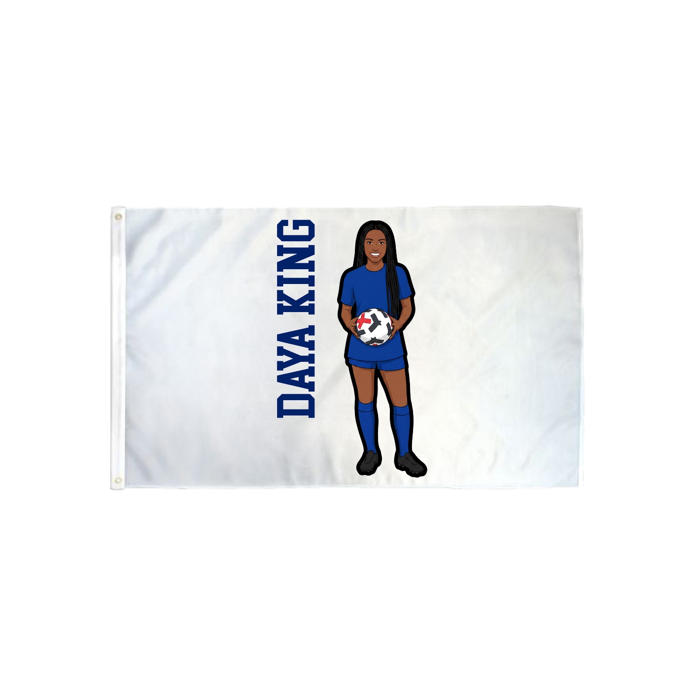 3x5 Flag — Name Vertical in Classic
