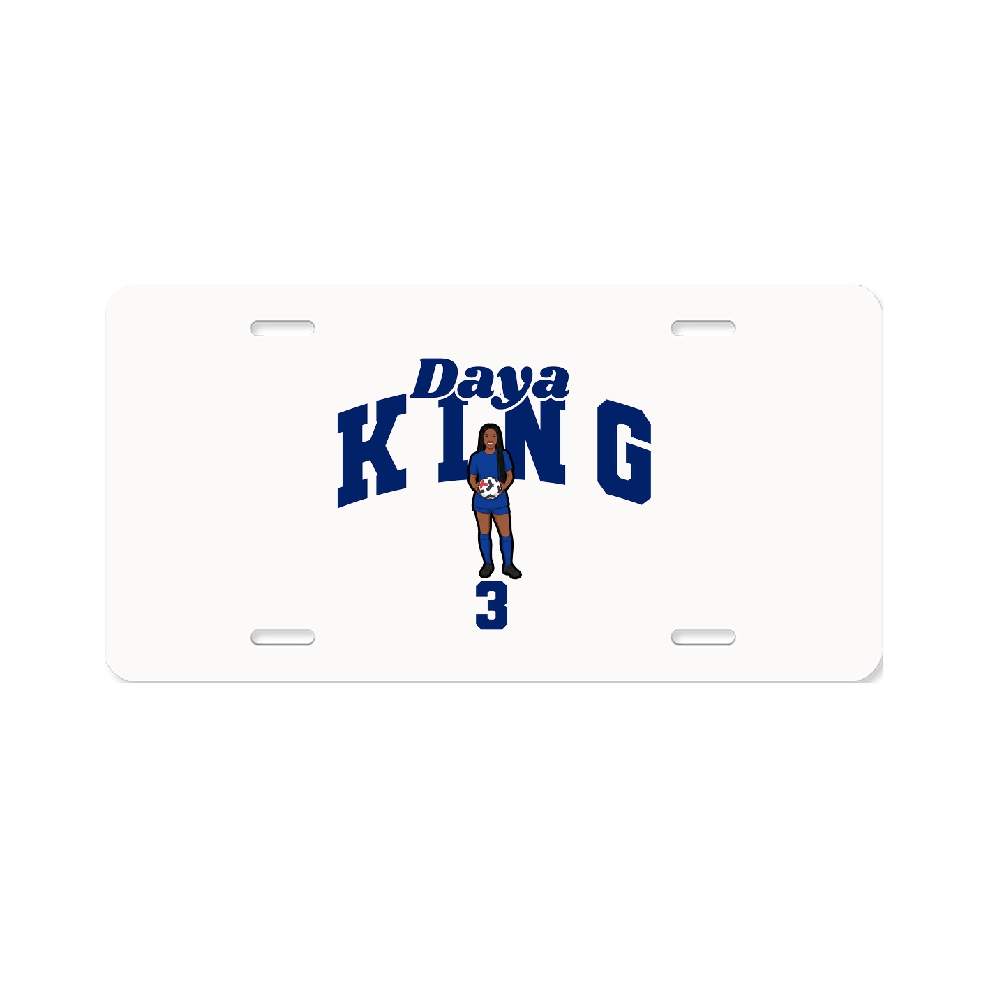 License Plate — Signature Arch in Classic