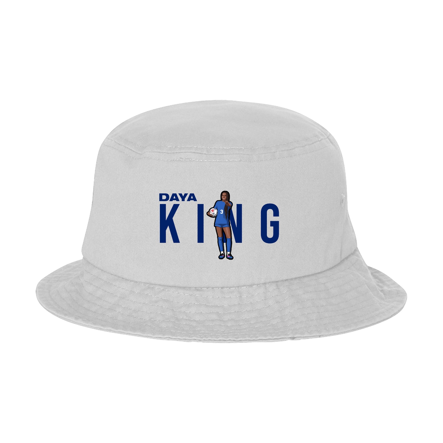 Bucket Cap — Player Name in White