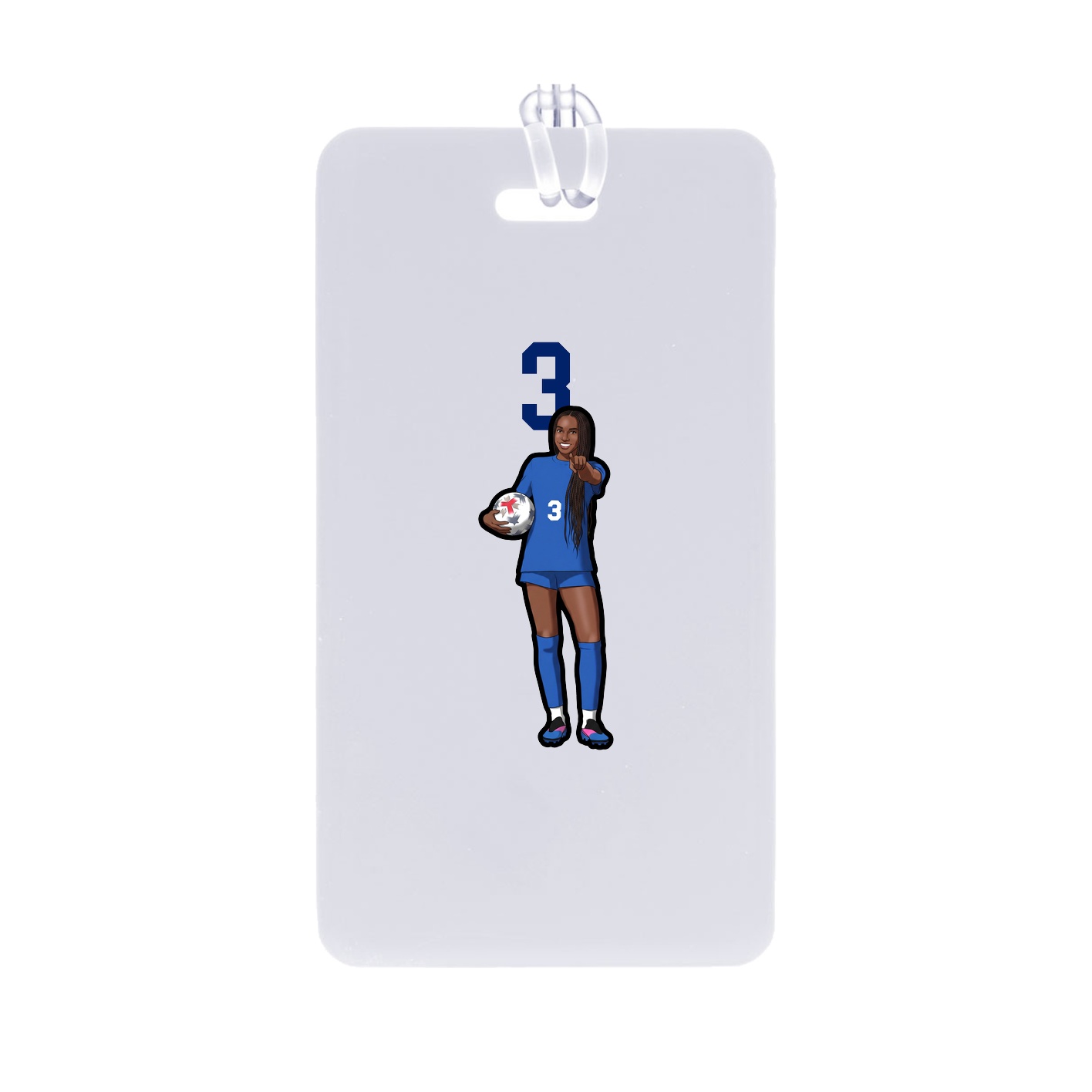 Bag Tag — Number Top in Classic