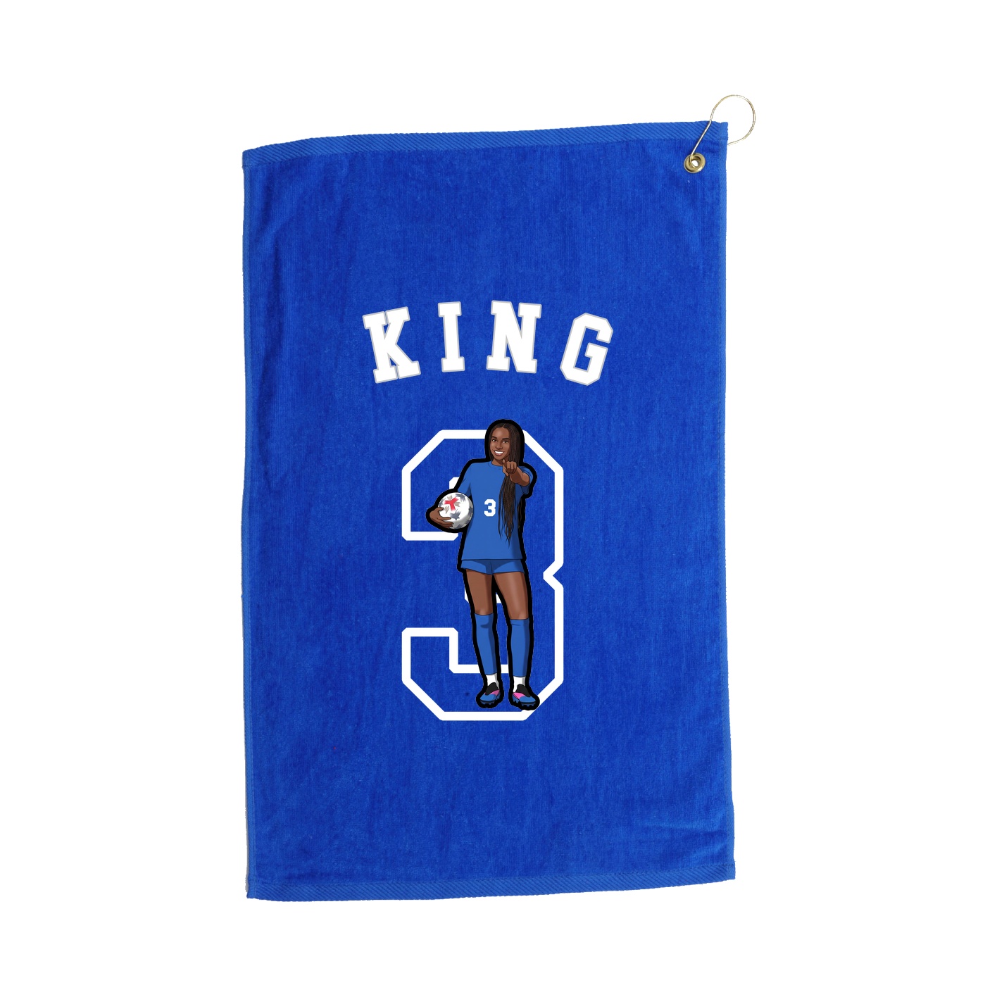 Golf Towel — Shirsey Arch in Royal