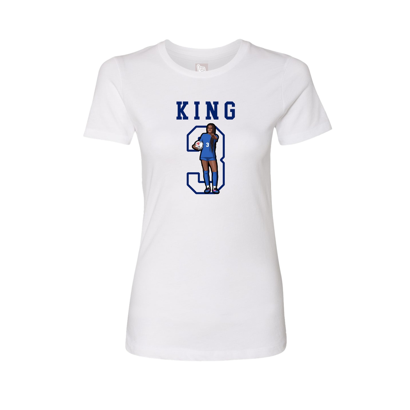 Fitted Women's Tee — Shirsey in White
