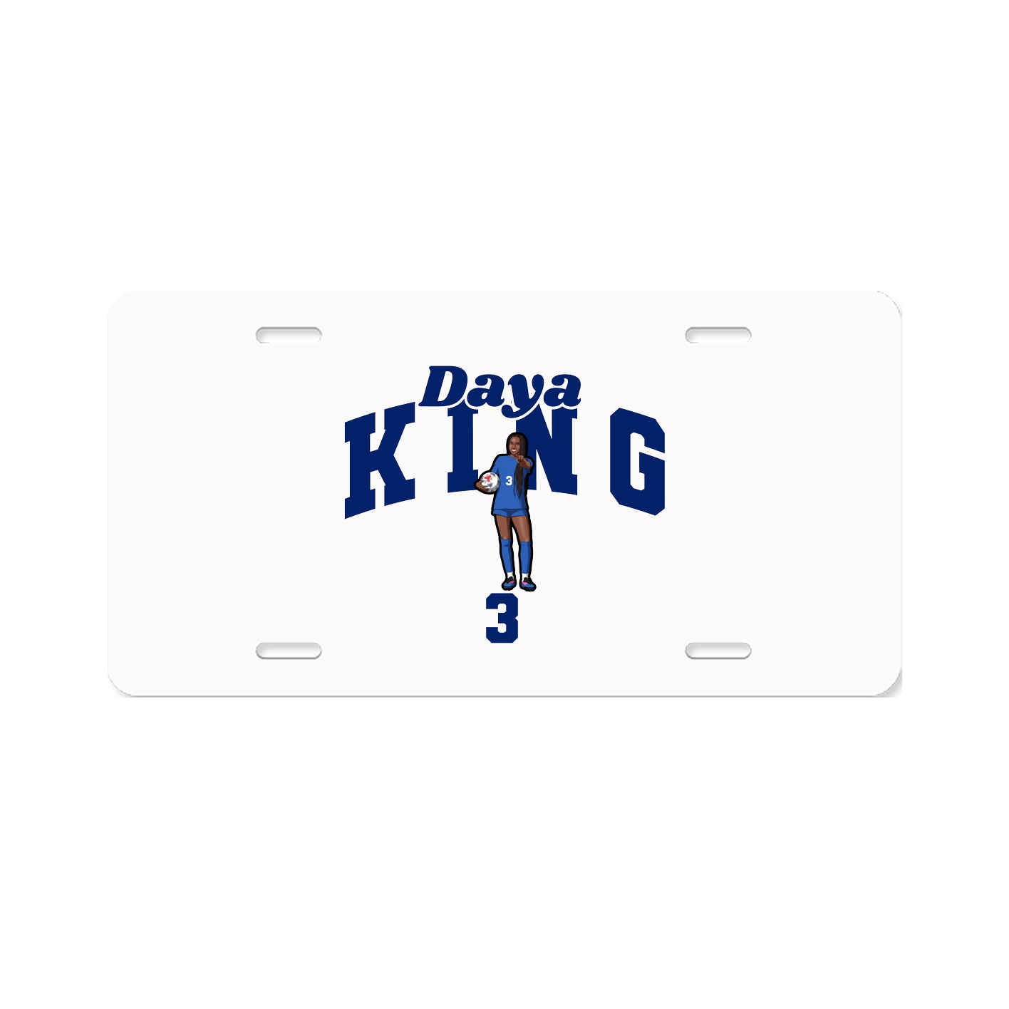 License Plate — Signature Arch in Classic