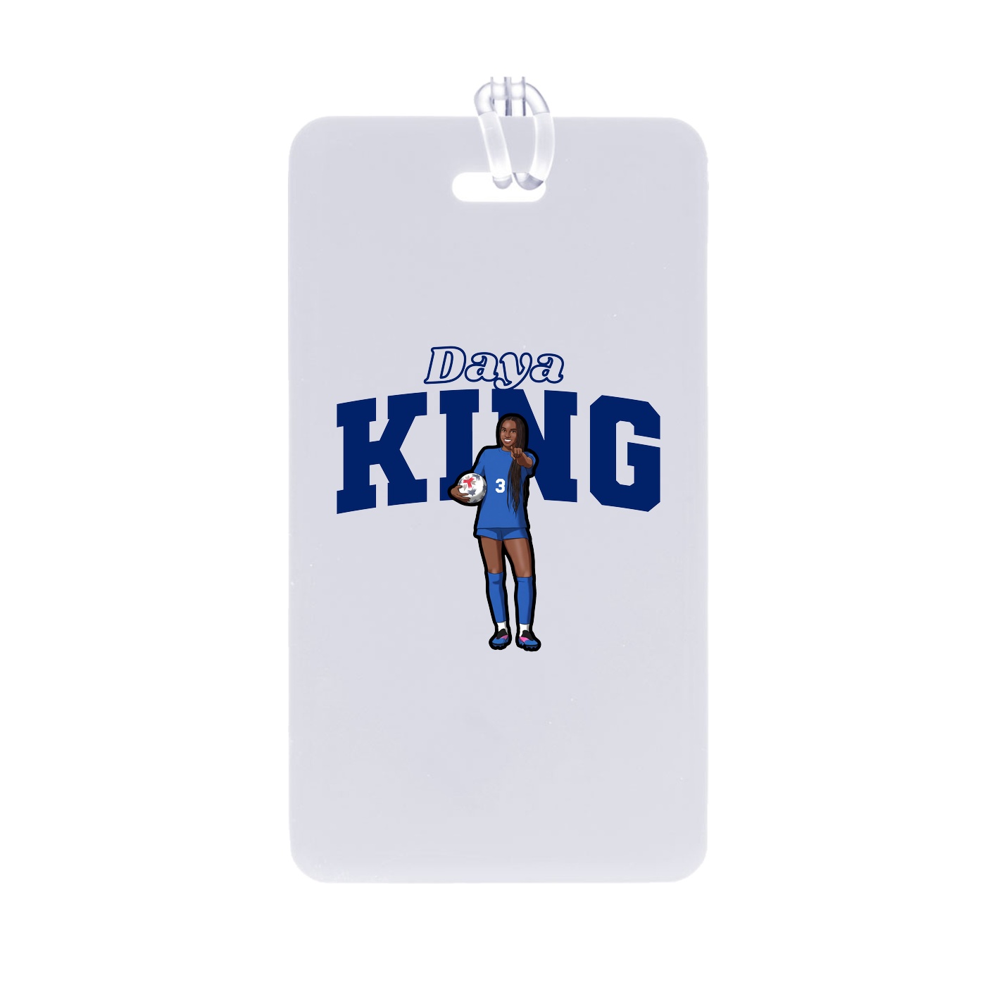 Bag Tag — Name Arch in Classic
