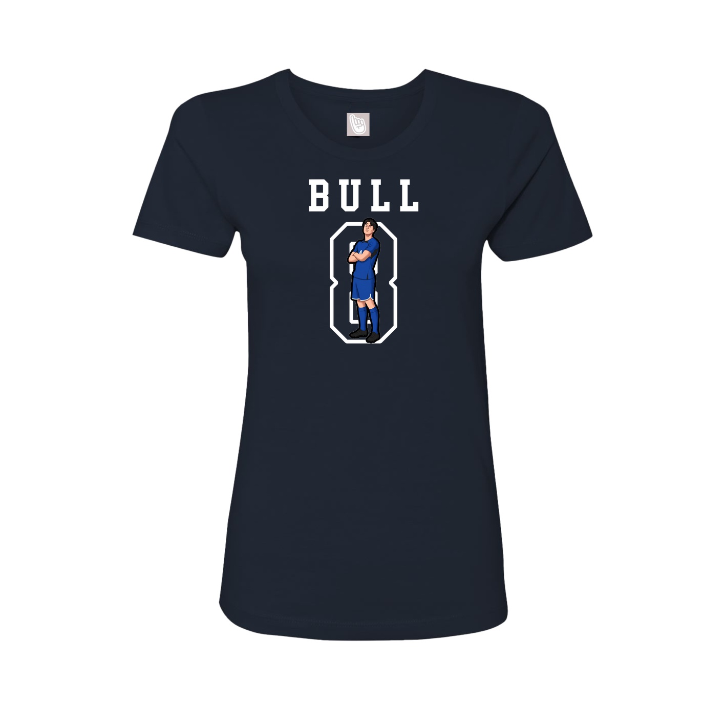 Fitted Women's Tee — Shirsey in Navy