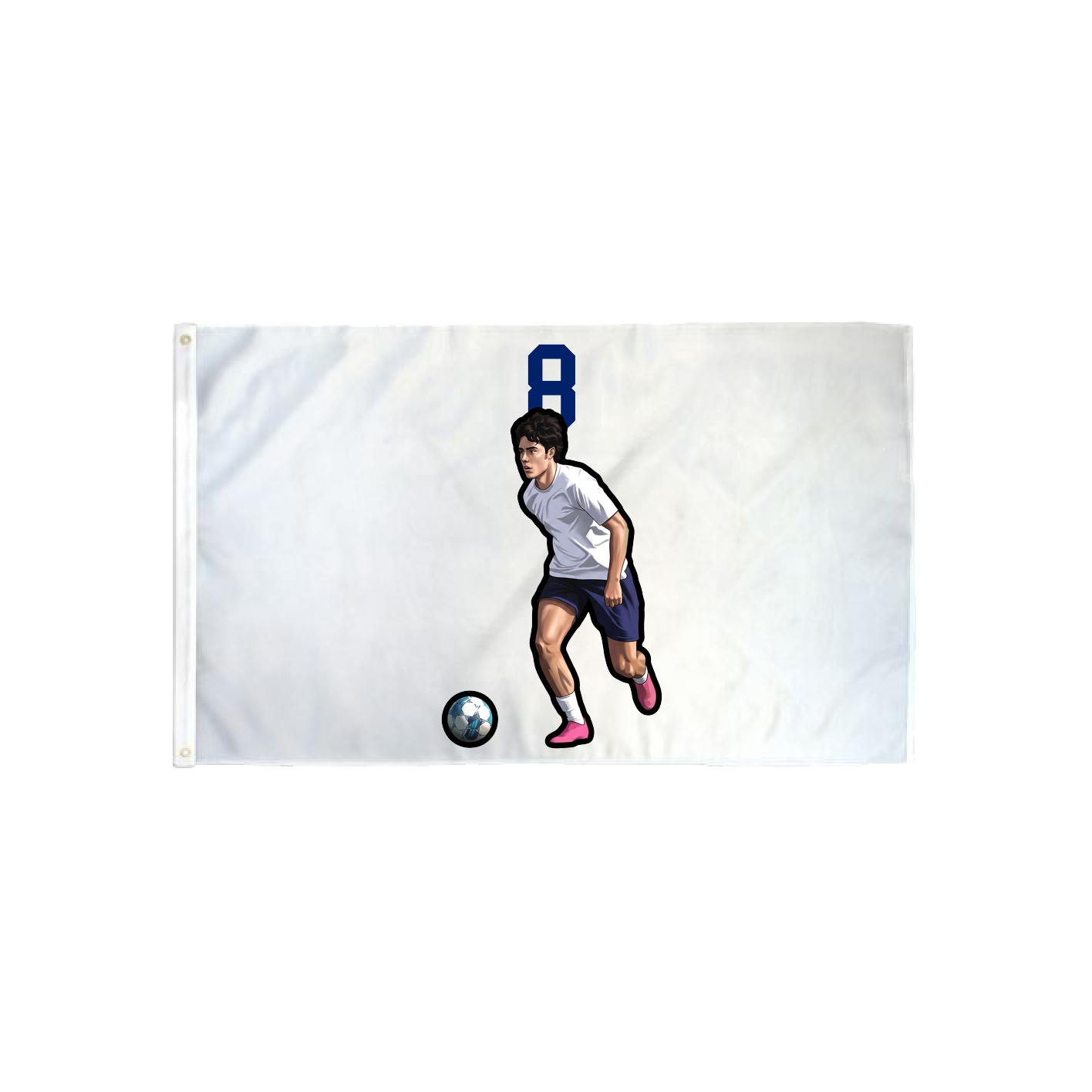 3x5 Flag — Number Top in Classic