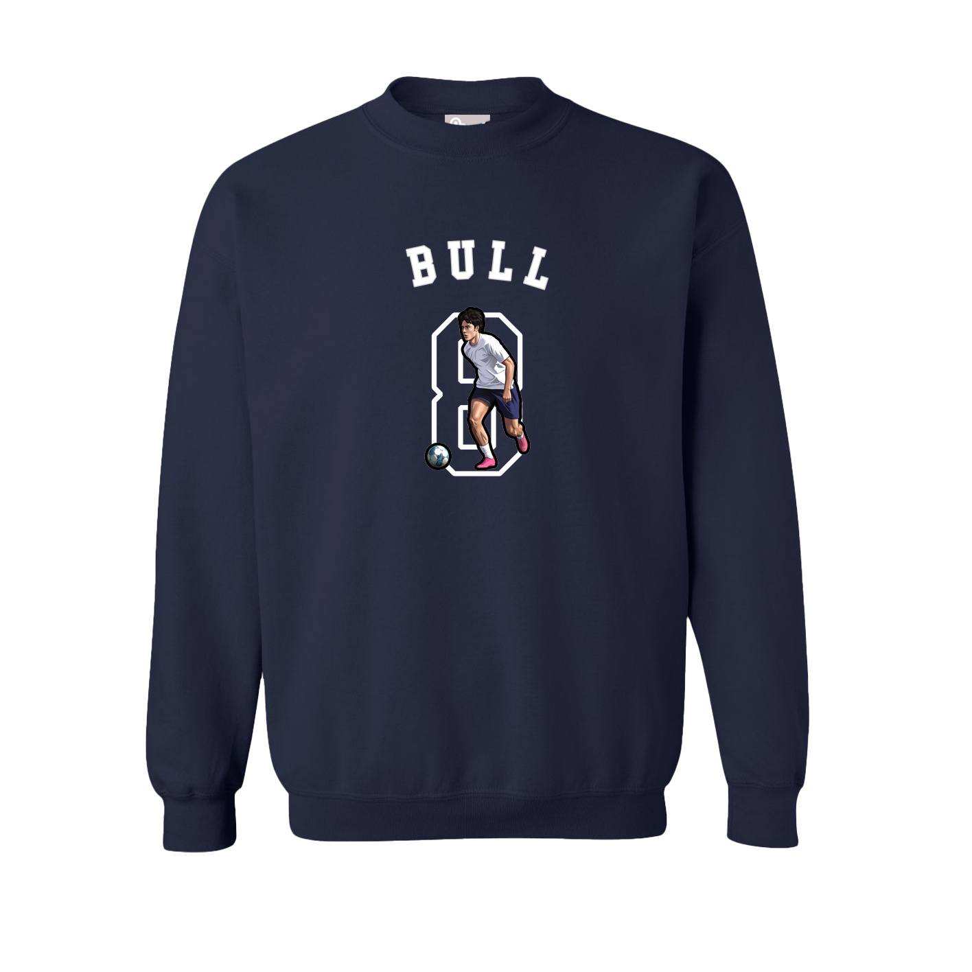 Fleece Crew — Shirsey Arch in Navy