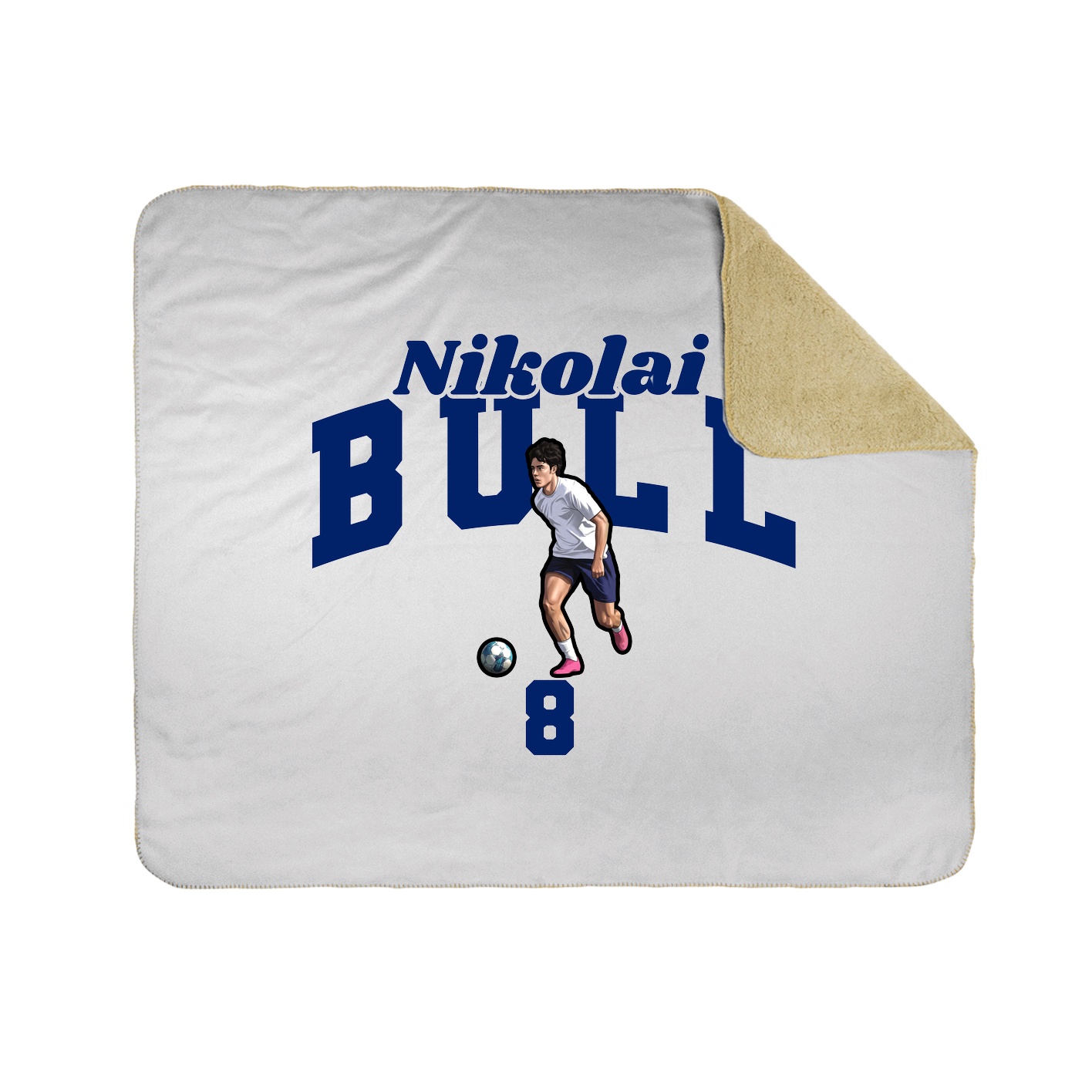 Throw Blanket — Signature Arch in White