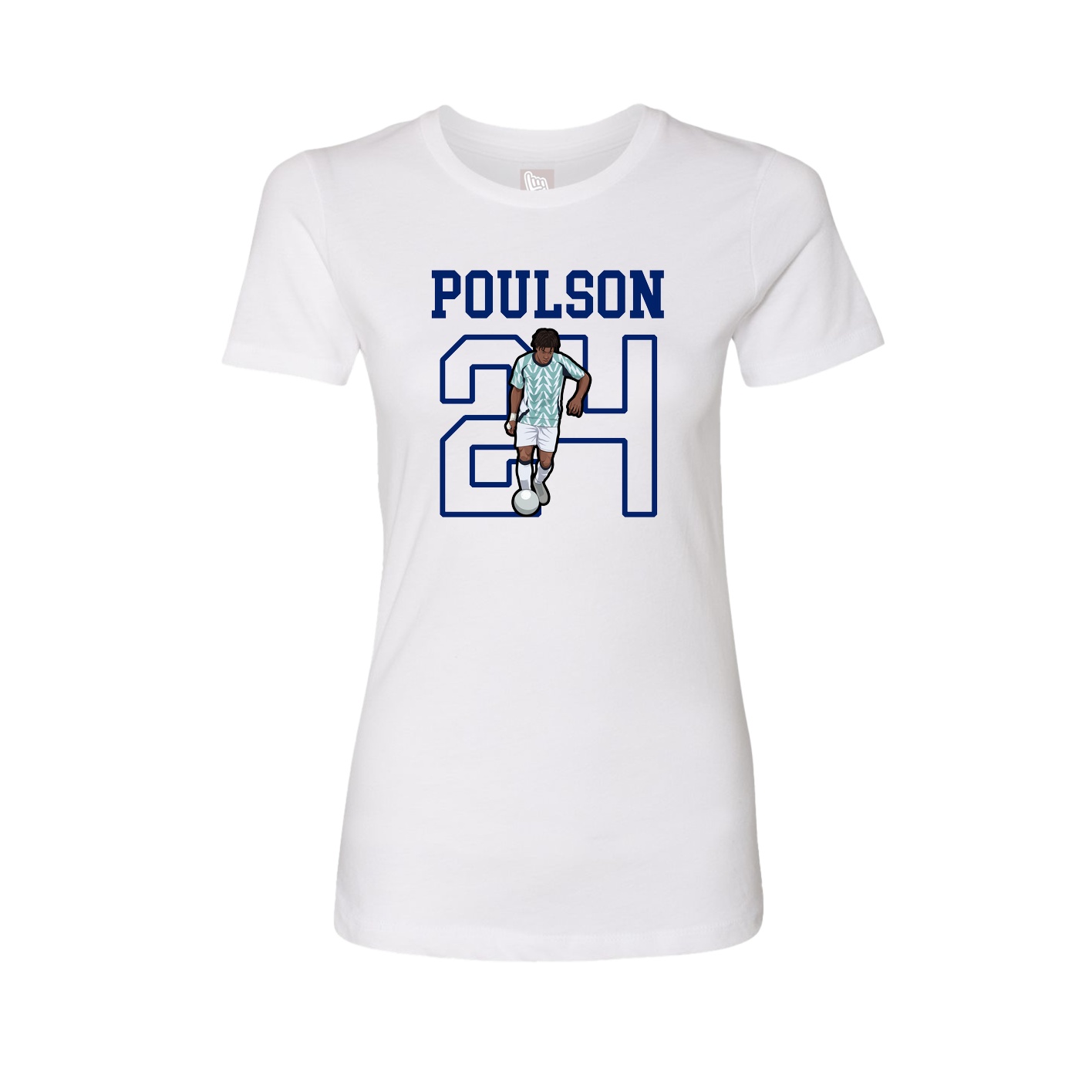 Fitted Women's Tee — Shirsey in White