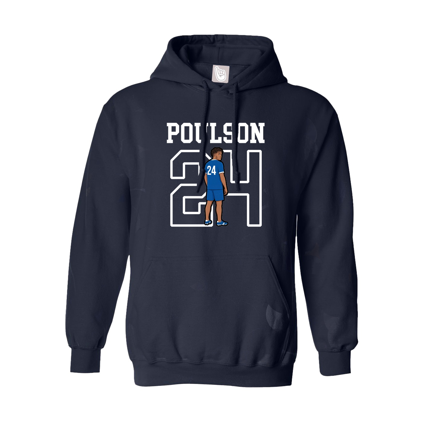 Youth Hoodie — Shirsey in Navy