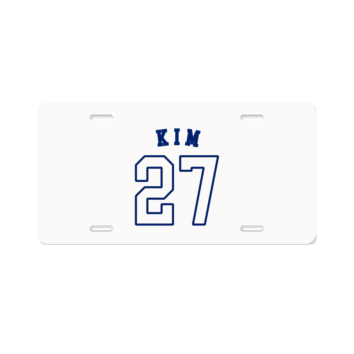 License Plate — Shirsey Arch in Classic